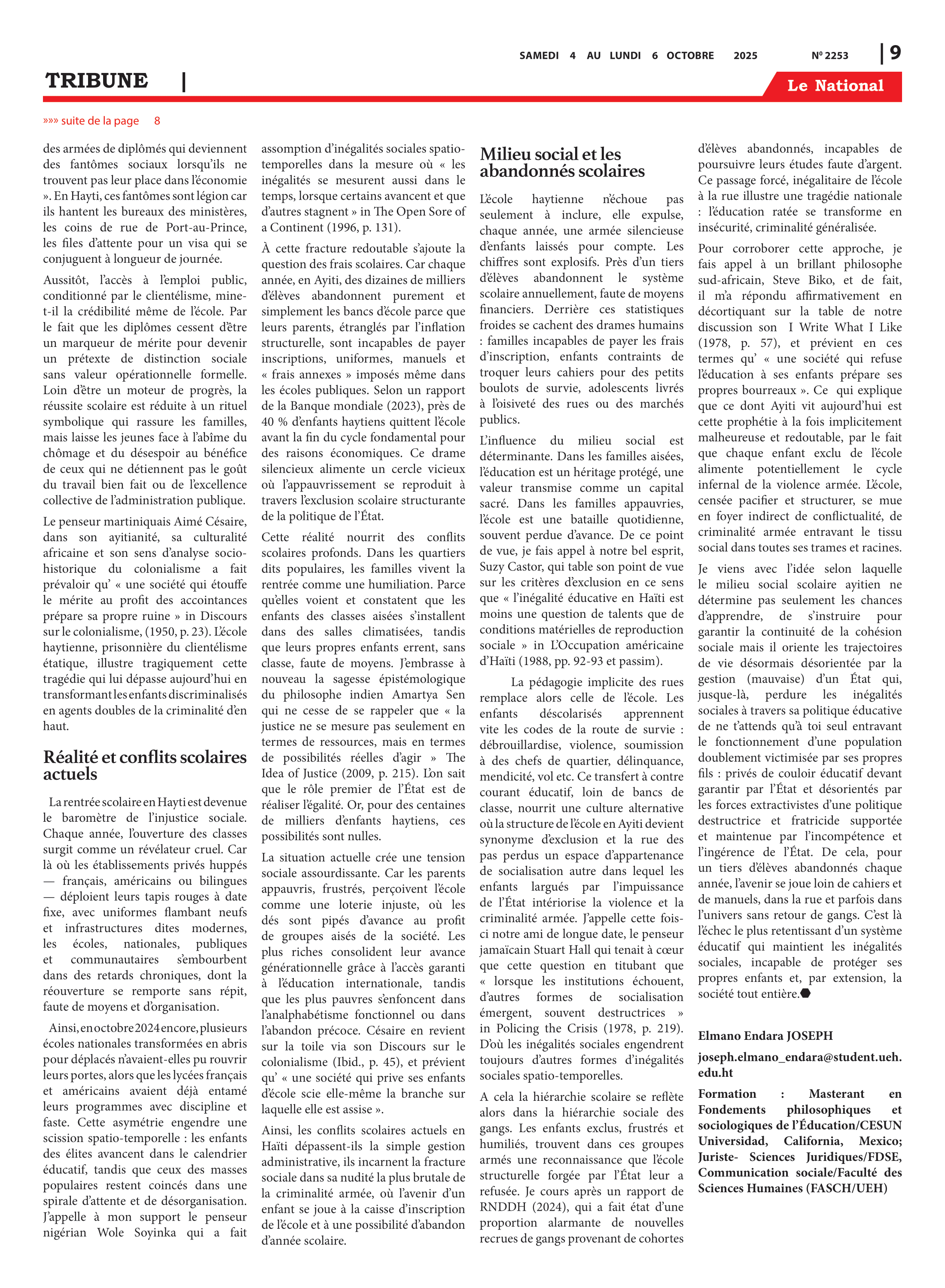 Page 9 de l'édition 2253