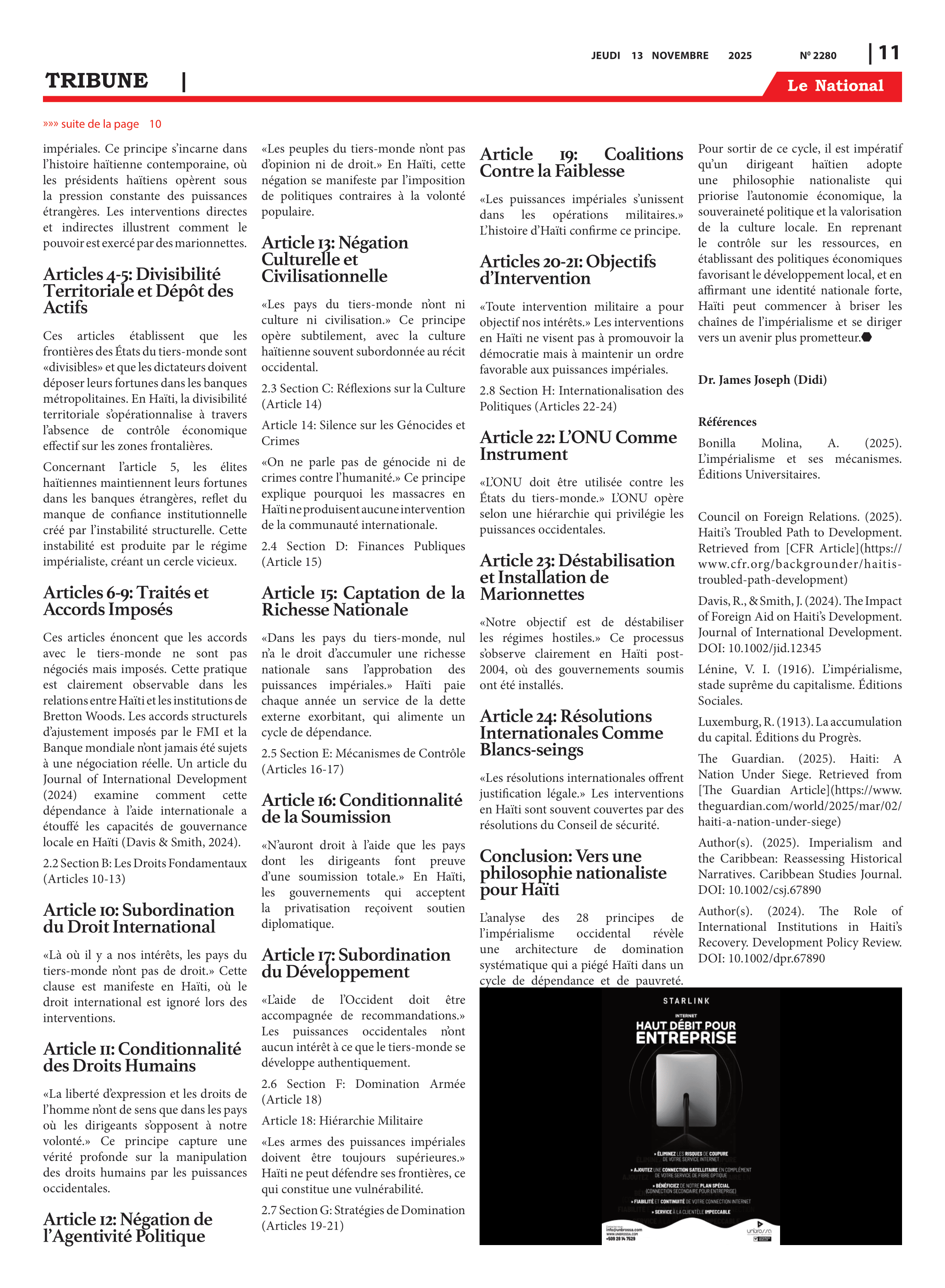 Page 11 de l'édition 2280
