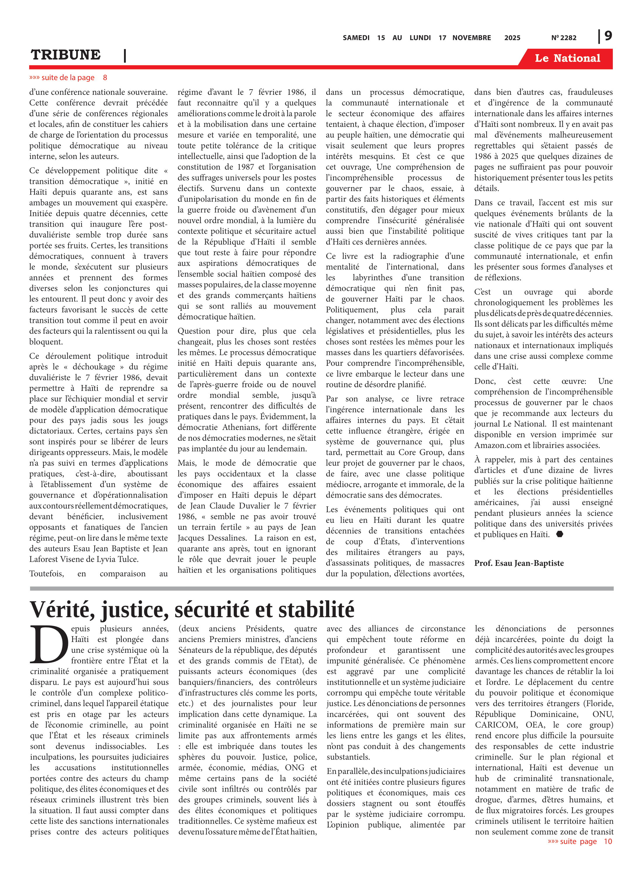 Page 9 de l'édition 2282