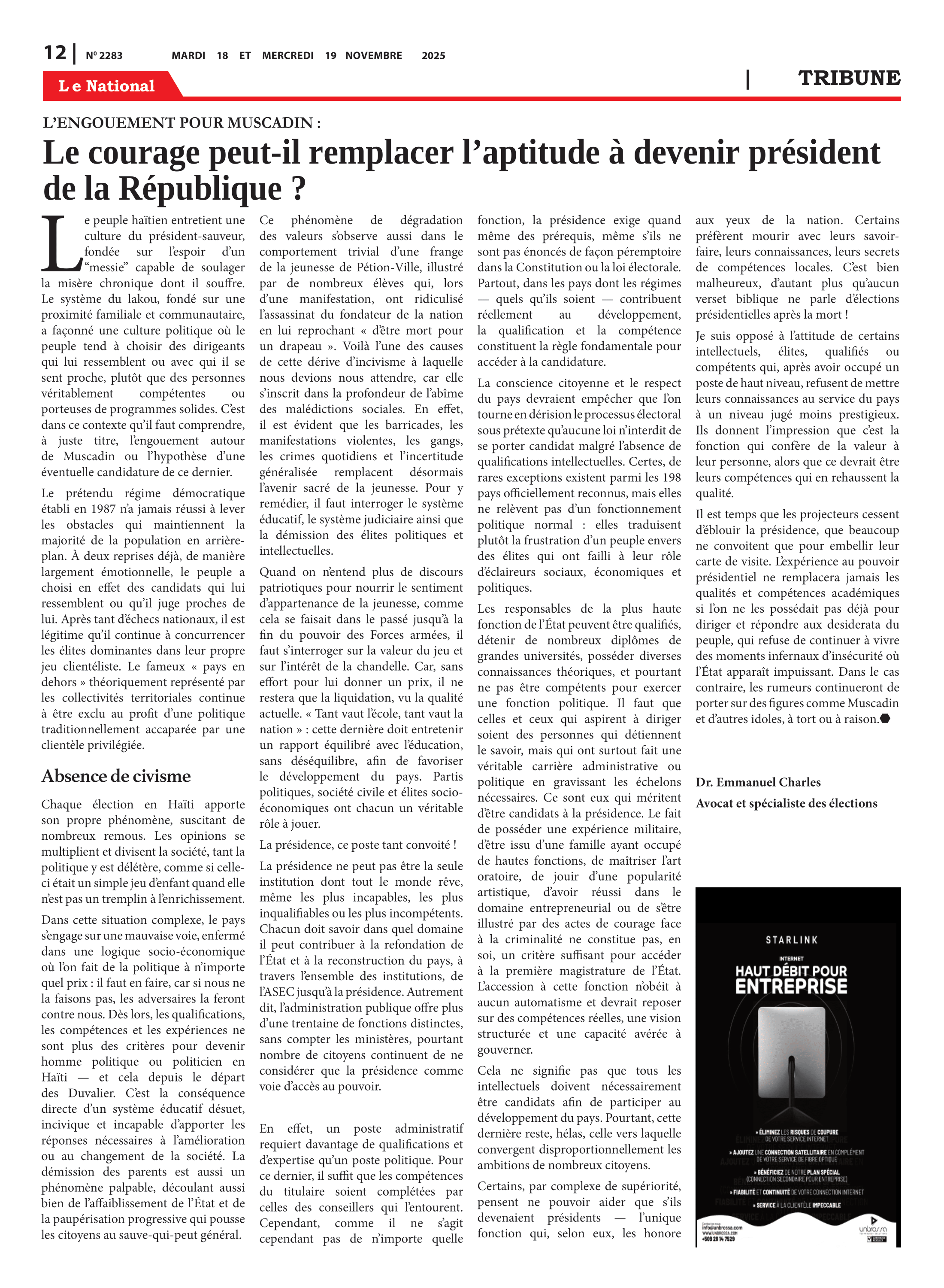 Page 12 de l'édition 2283