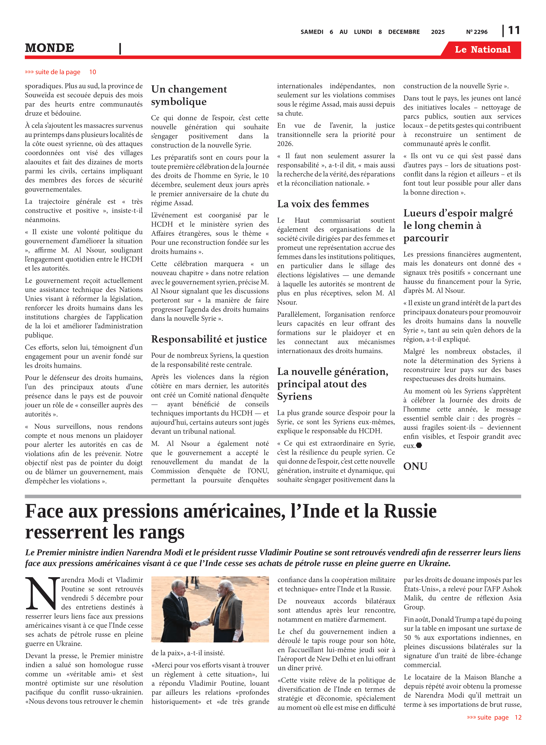 Page 11 de l'édition 2296