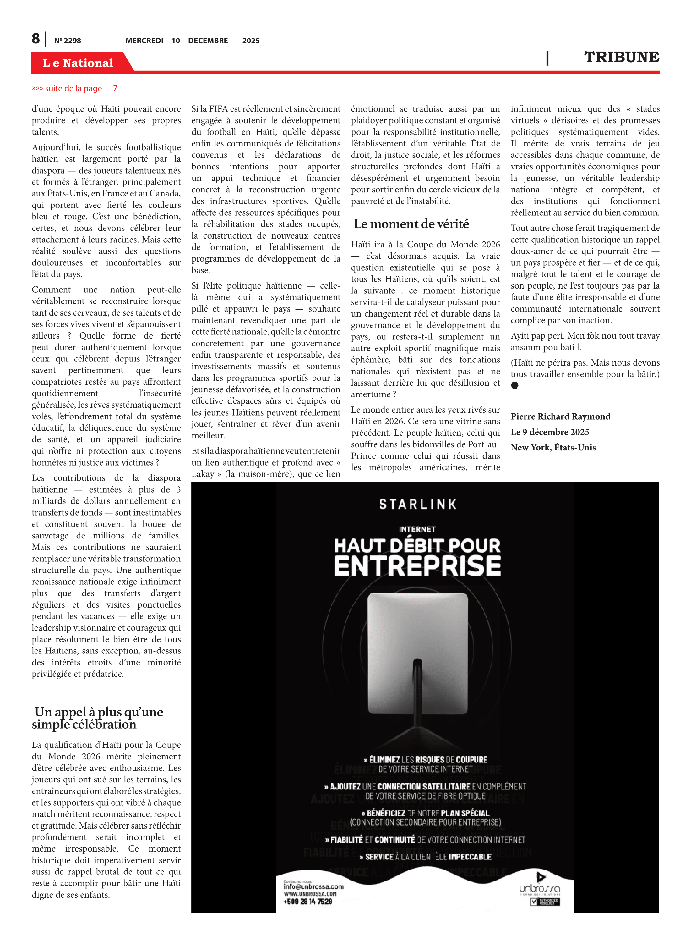 Page 8 de l'édition 2298