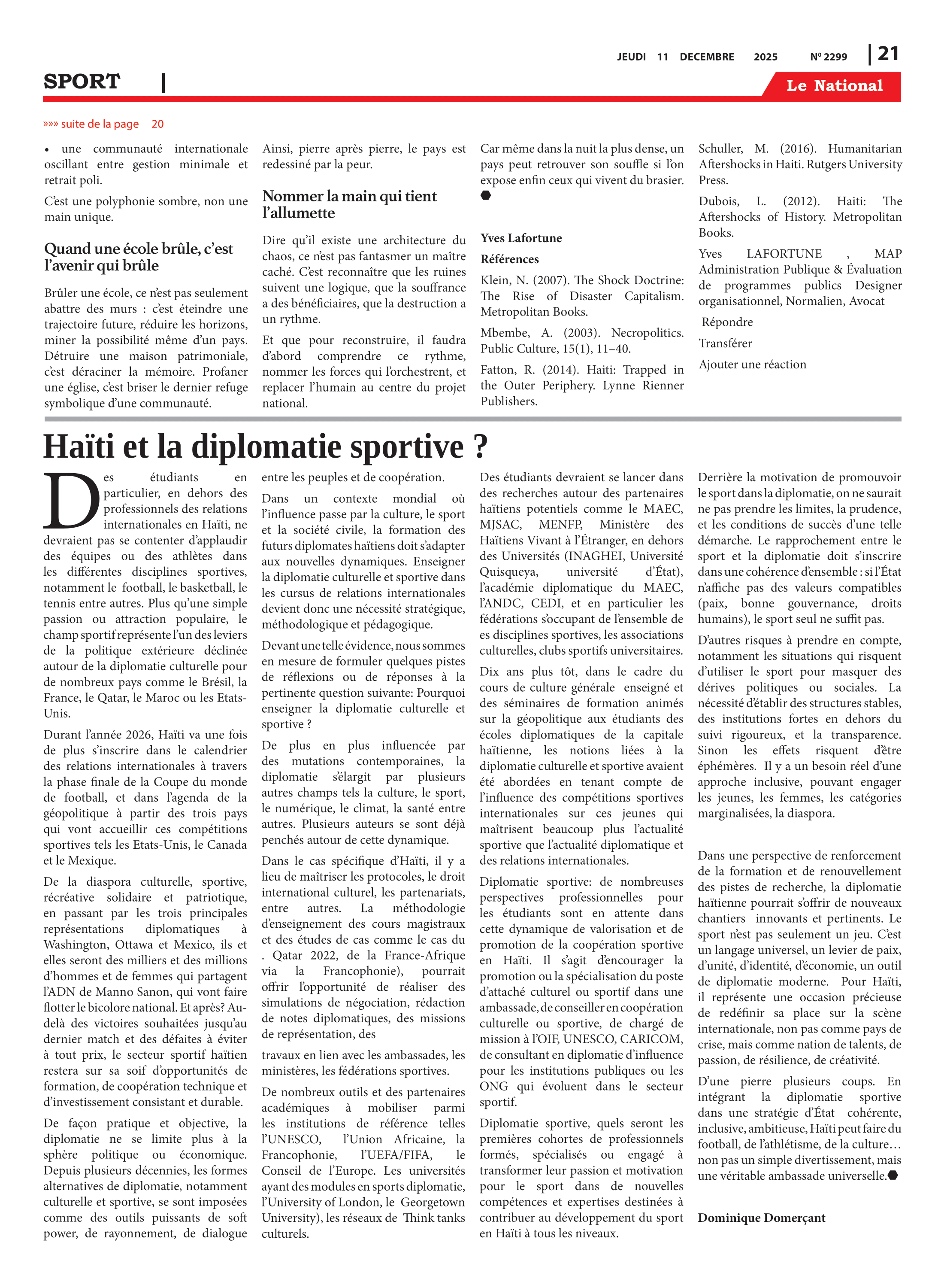 Page 21 de l'édition 2299