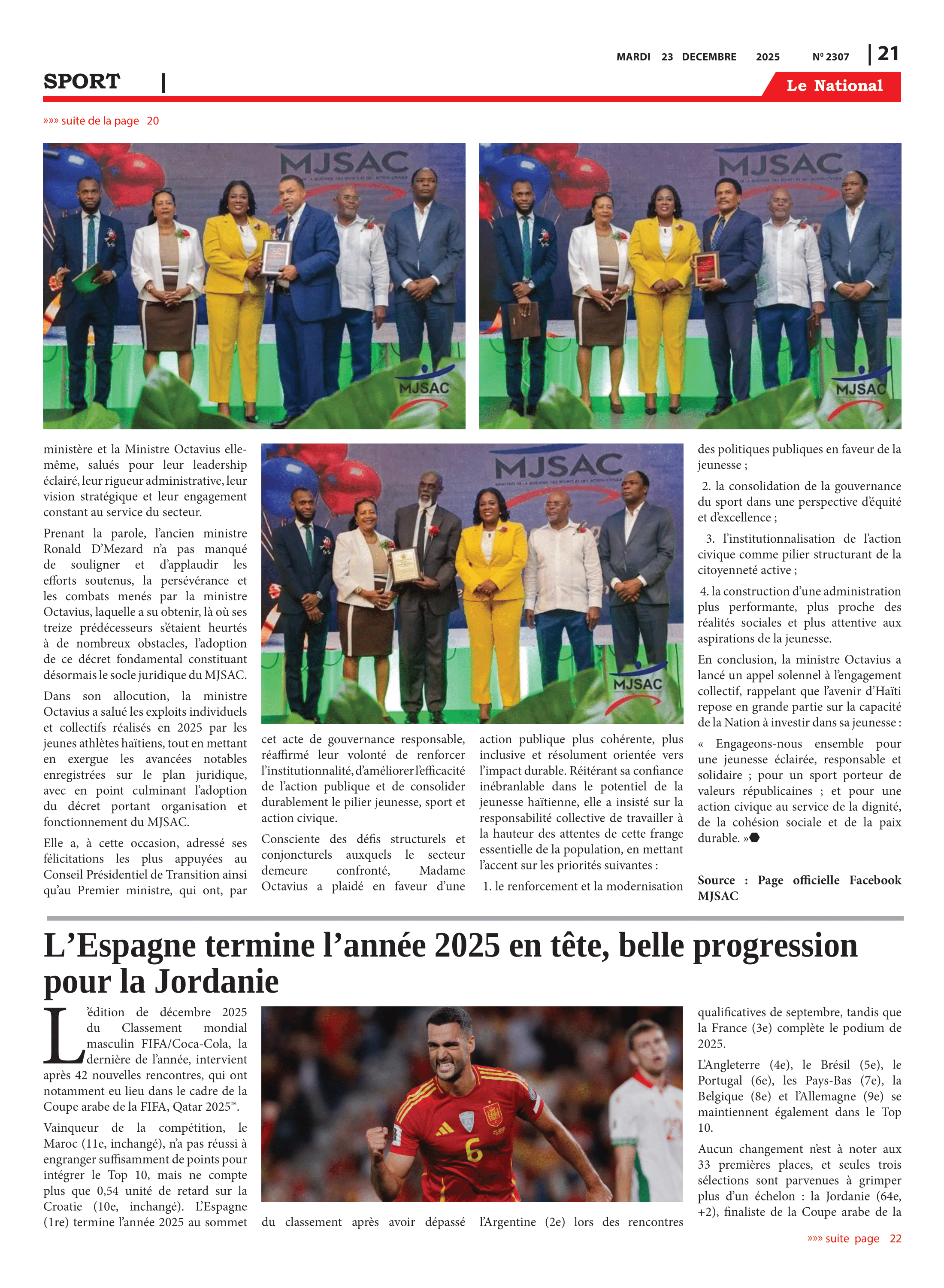 Page 21 de l'édition 2307