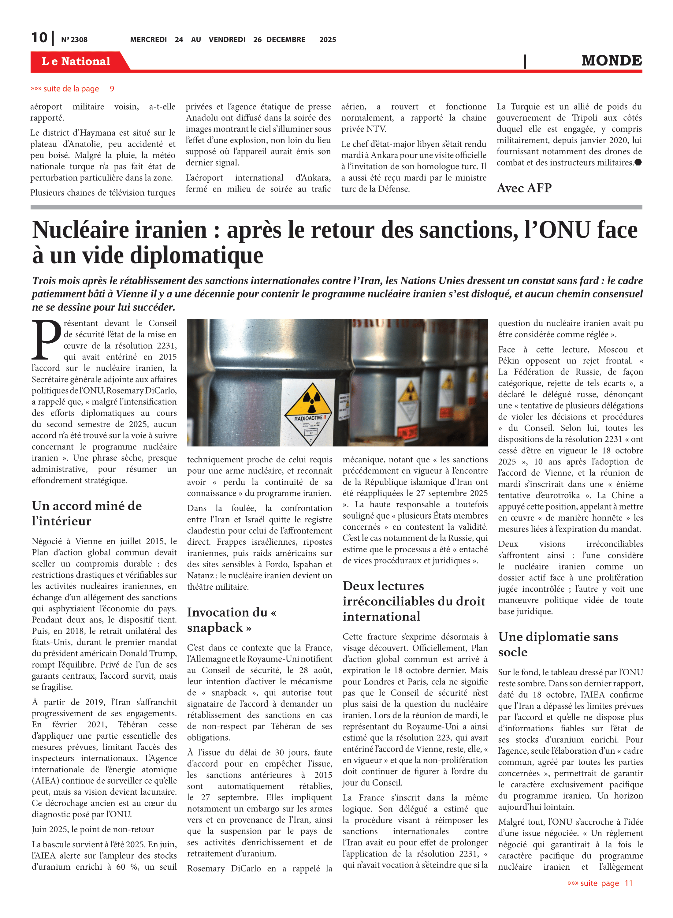 Page 10 de l'édition 2308