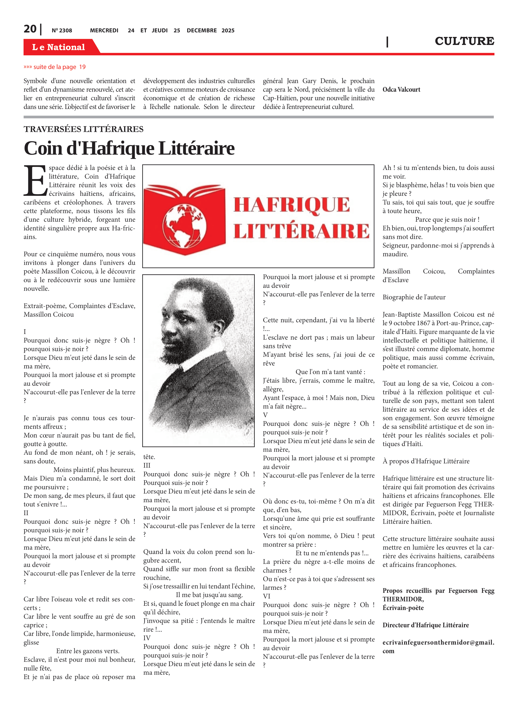 Page 19 de l'édition 2308