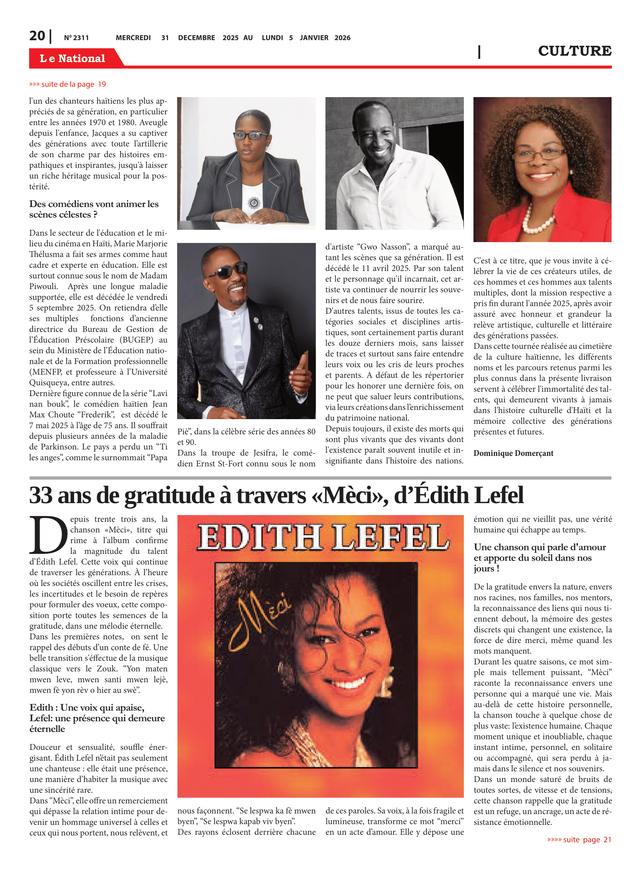 Page 20 de l'édition 2311
