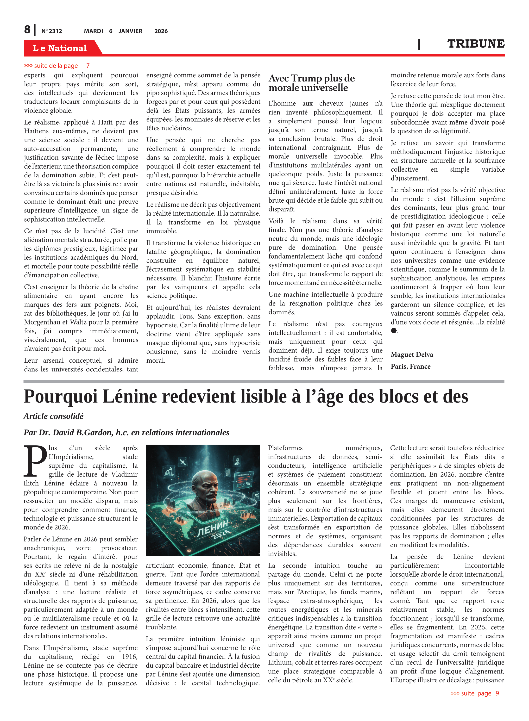 Page 8 de l'édition 2312