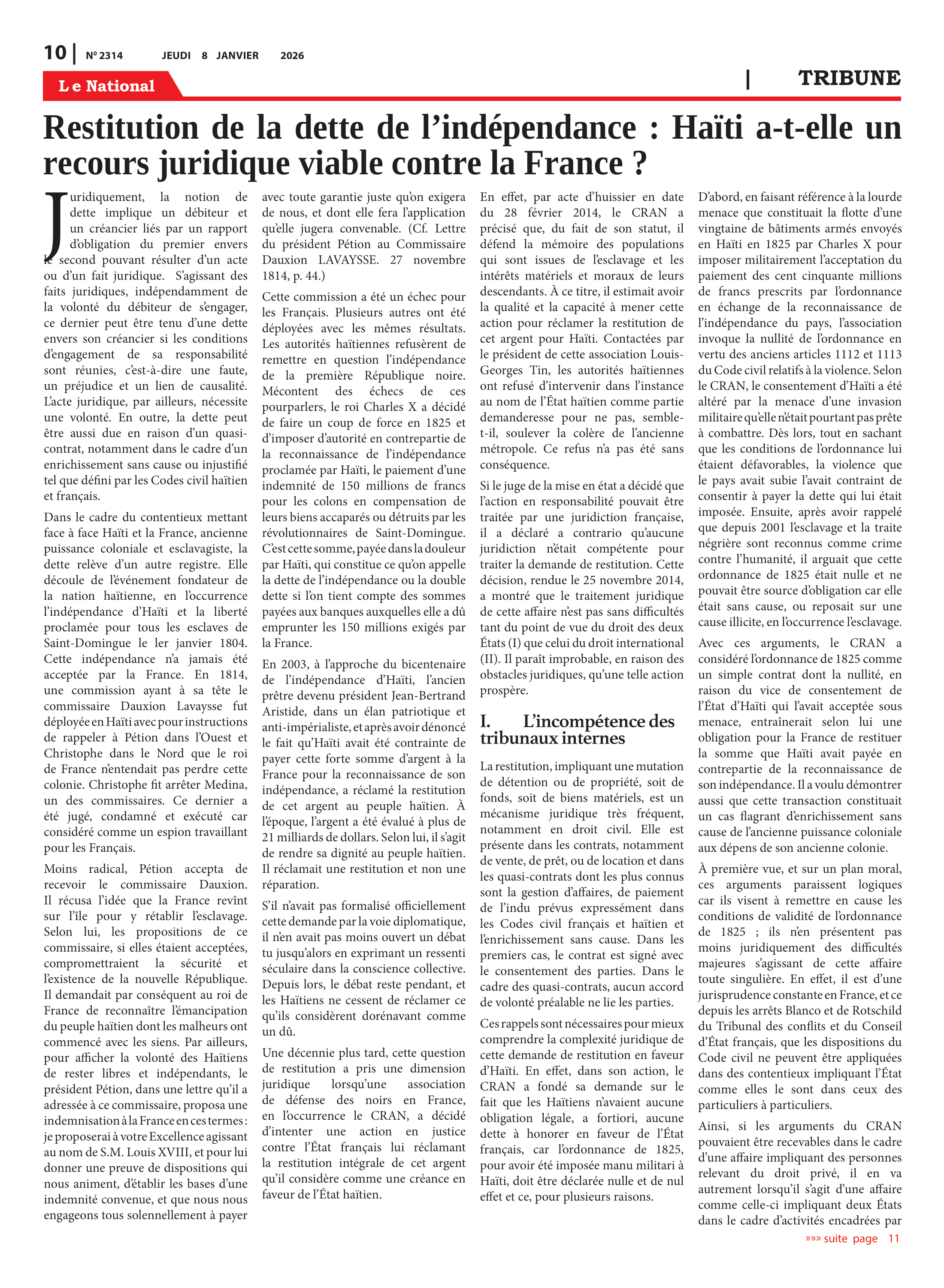 Page 10 de l'édition 2314