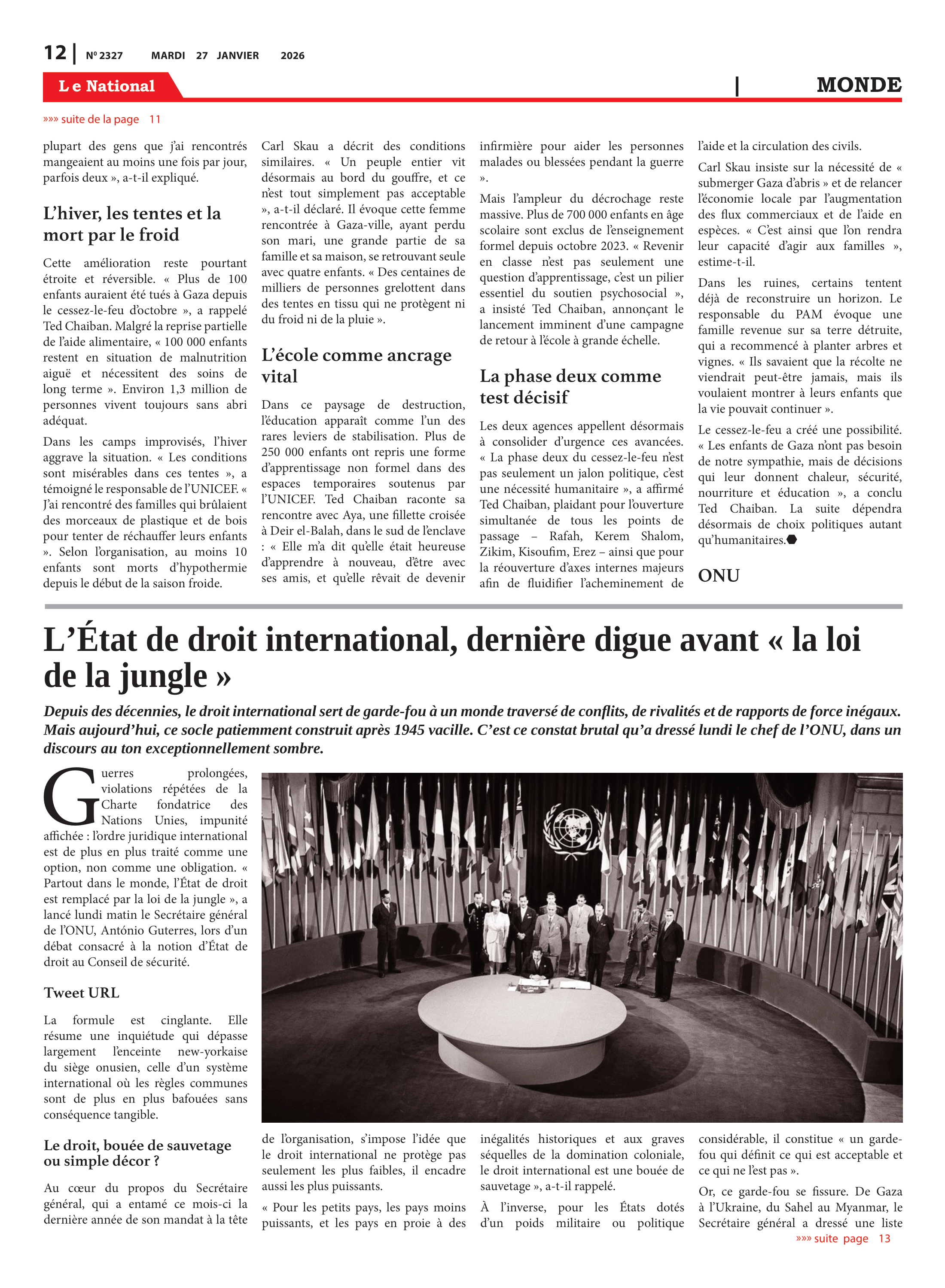 Page 12 de l'édition 2327