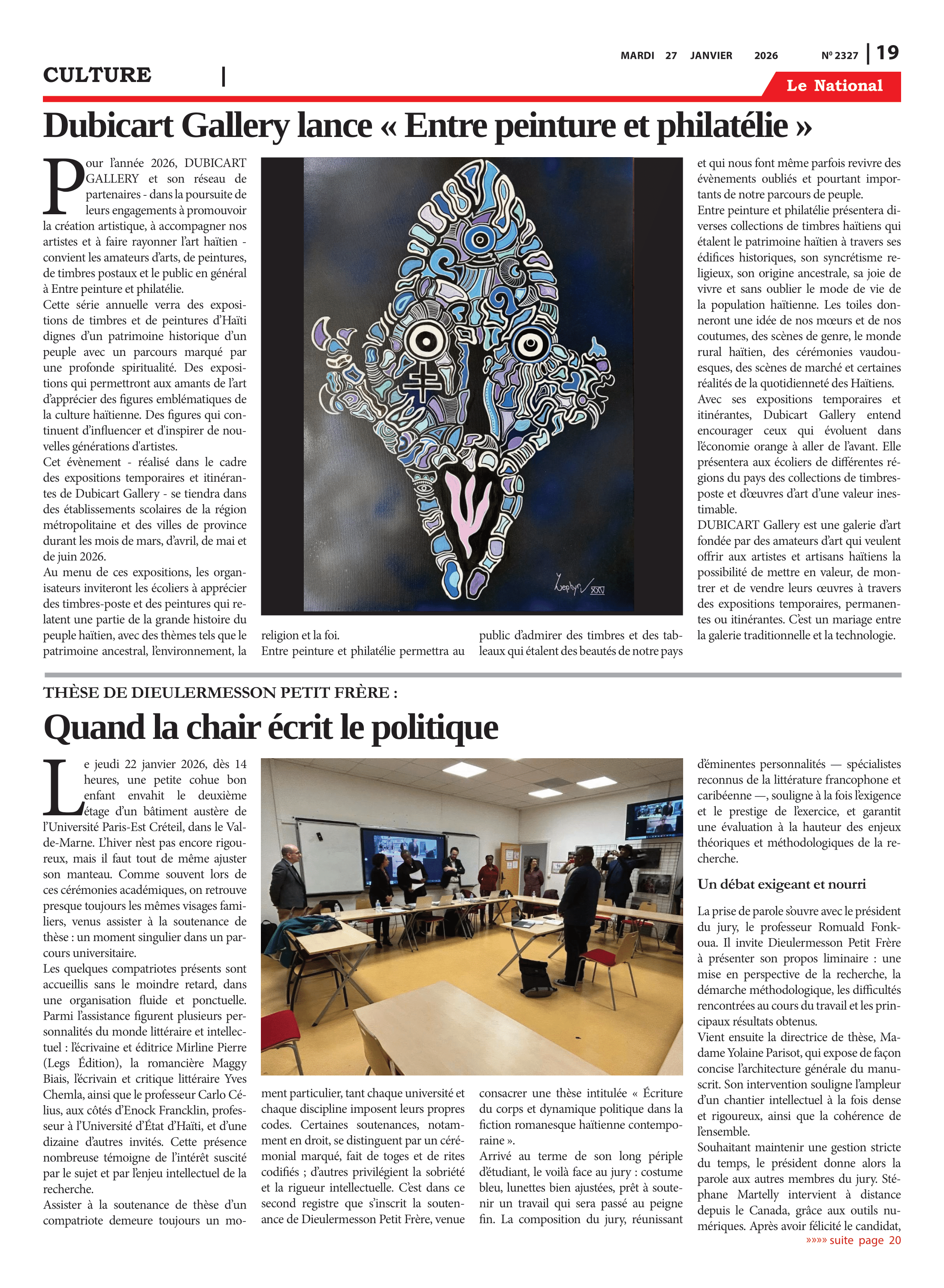 Page 19 de l'édition 2327