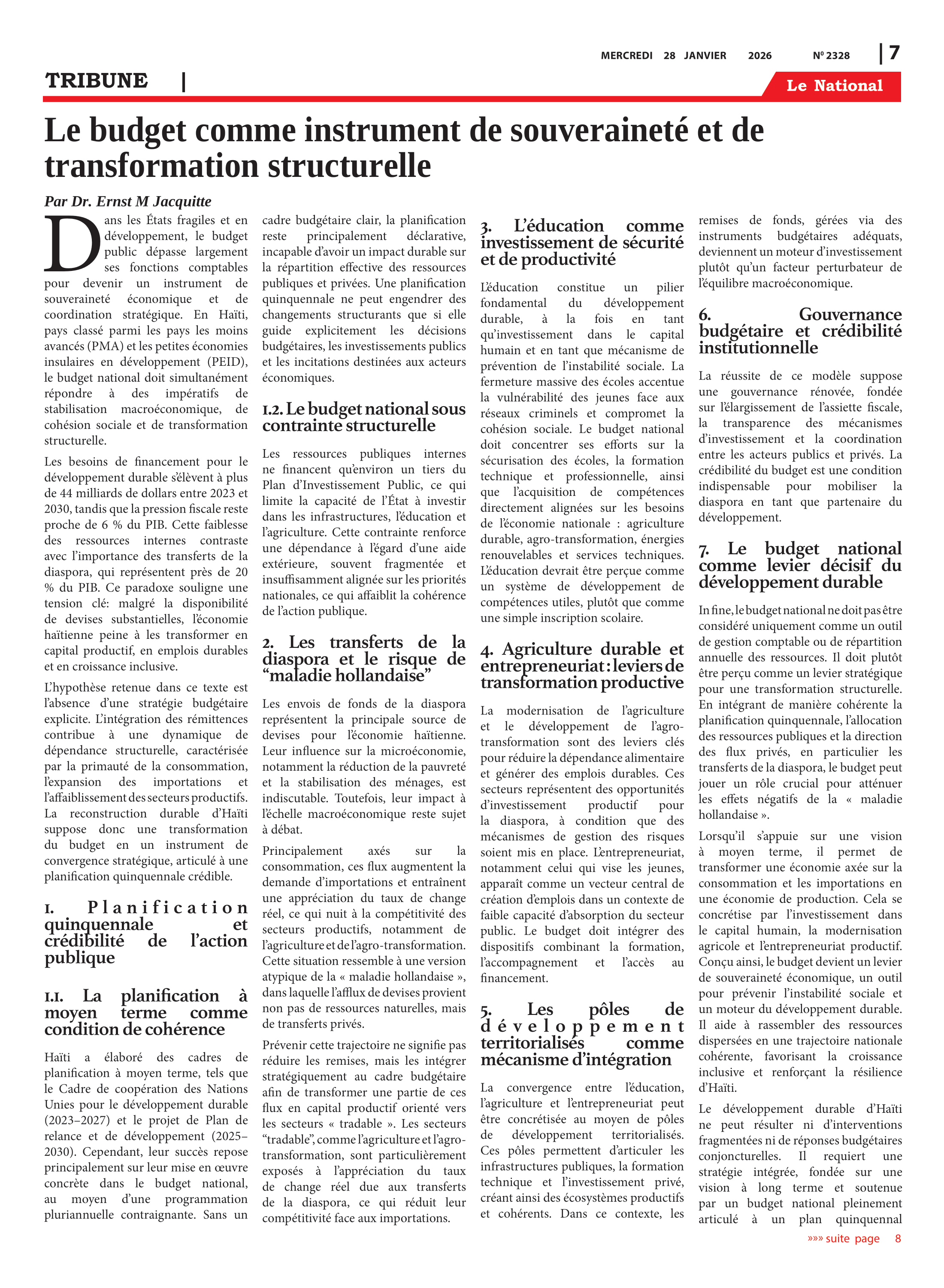 Page 7 de l'édition 2328