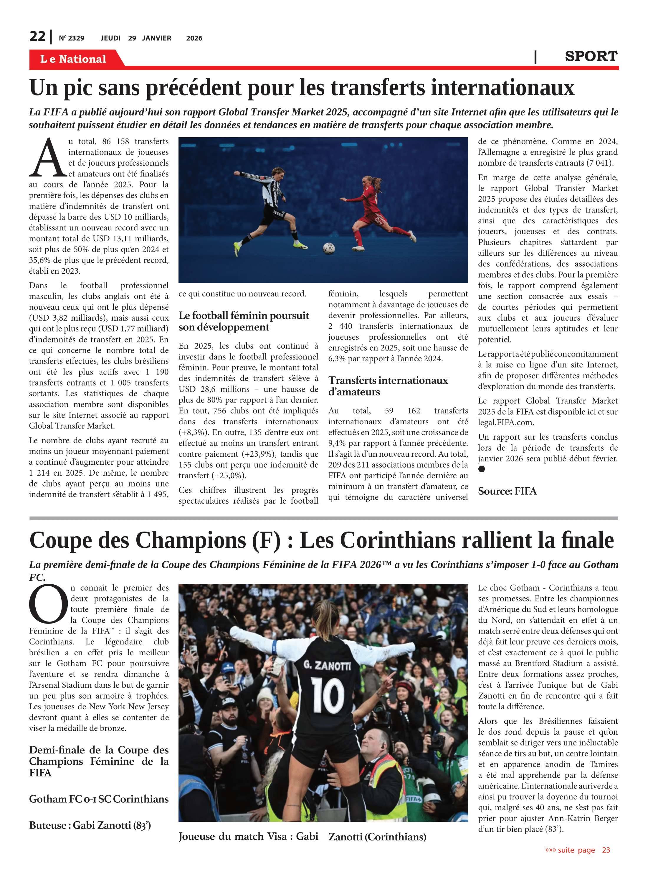 Page 22 de l'édition 2329