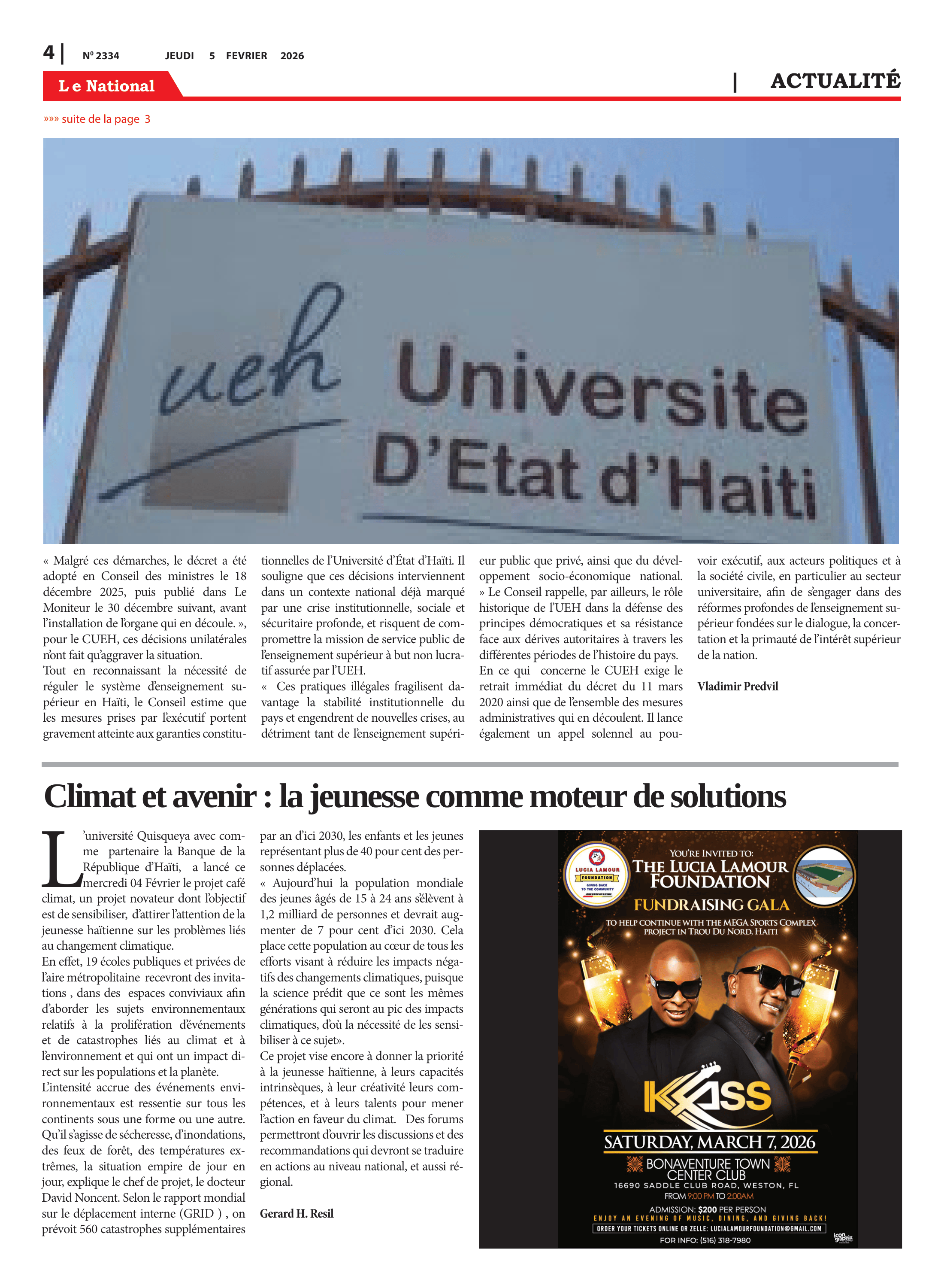 Page 4 de l'édition 2334