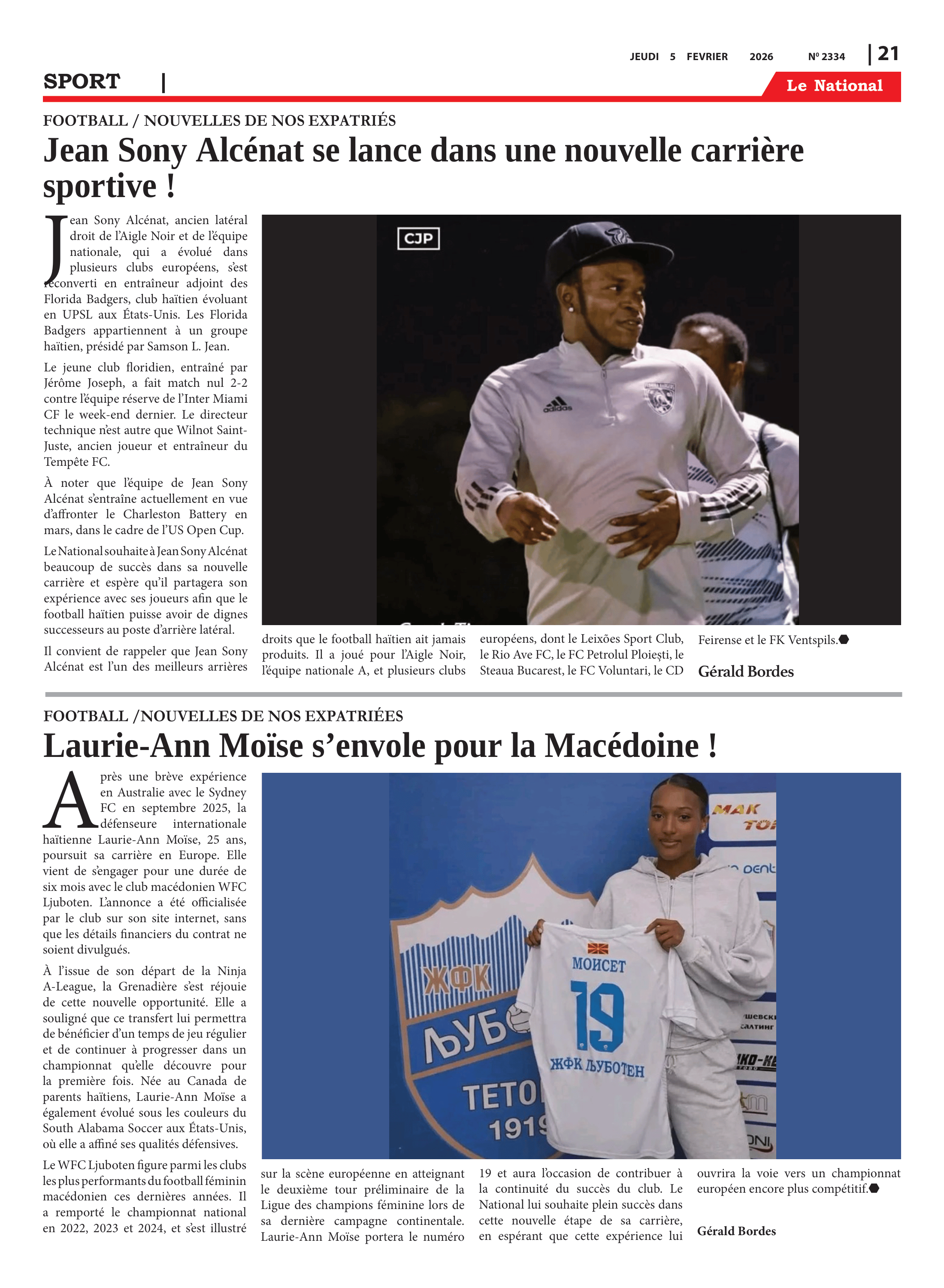Page 21 de l'édition 2334