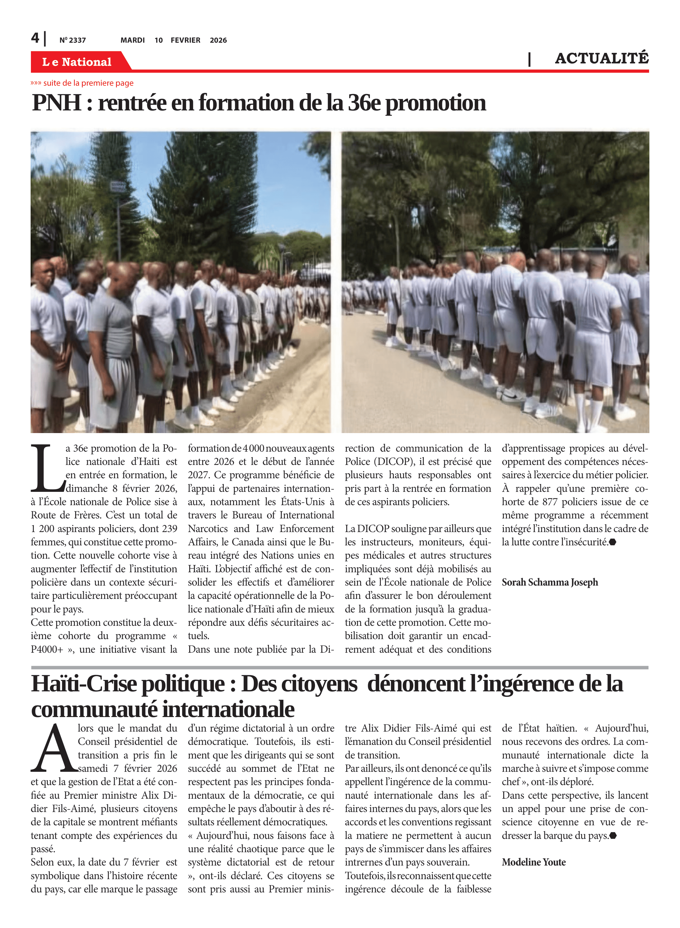 Page 4 de l'édition 2337