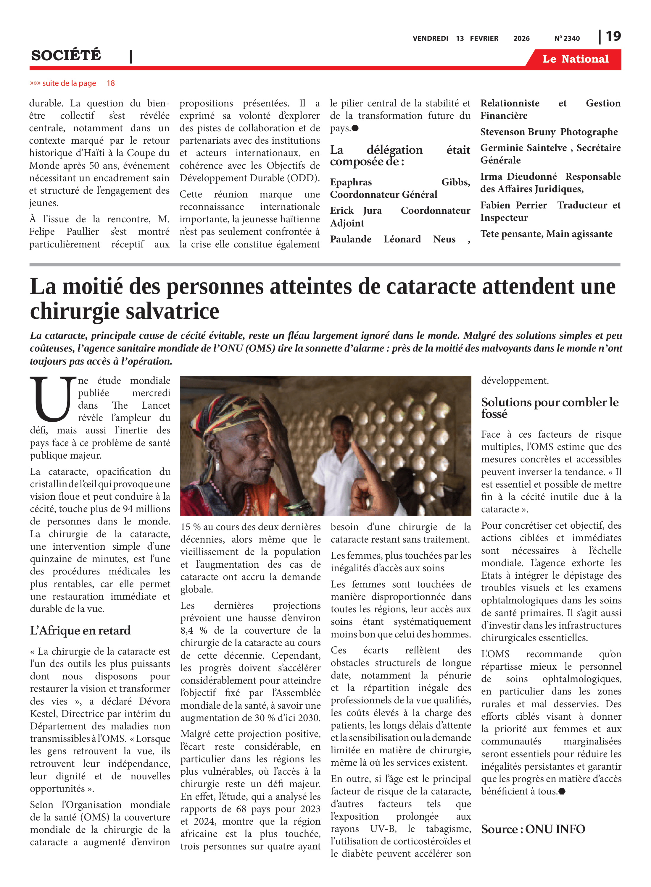 Page 20 de l'édition 2340