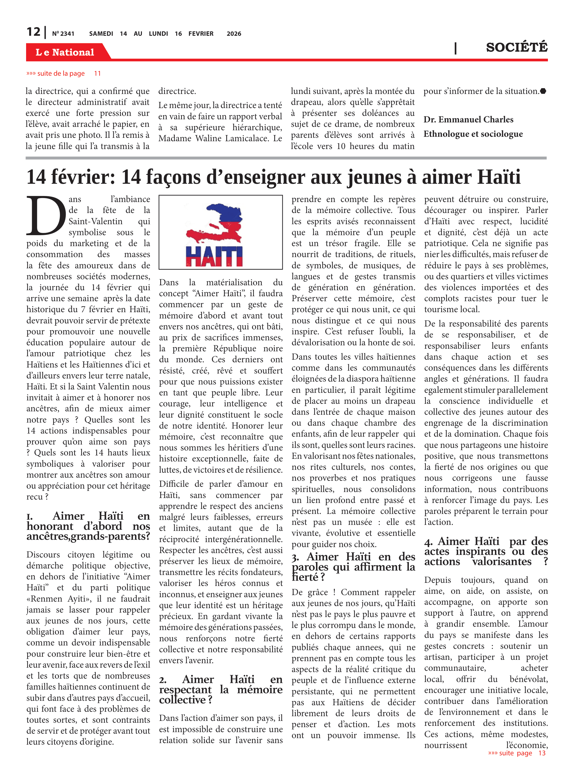 Page 12 de l'édition 2341