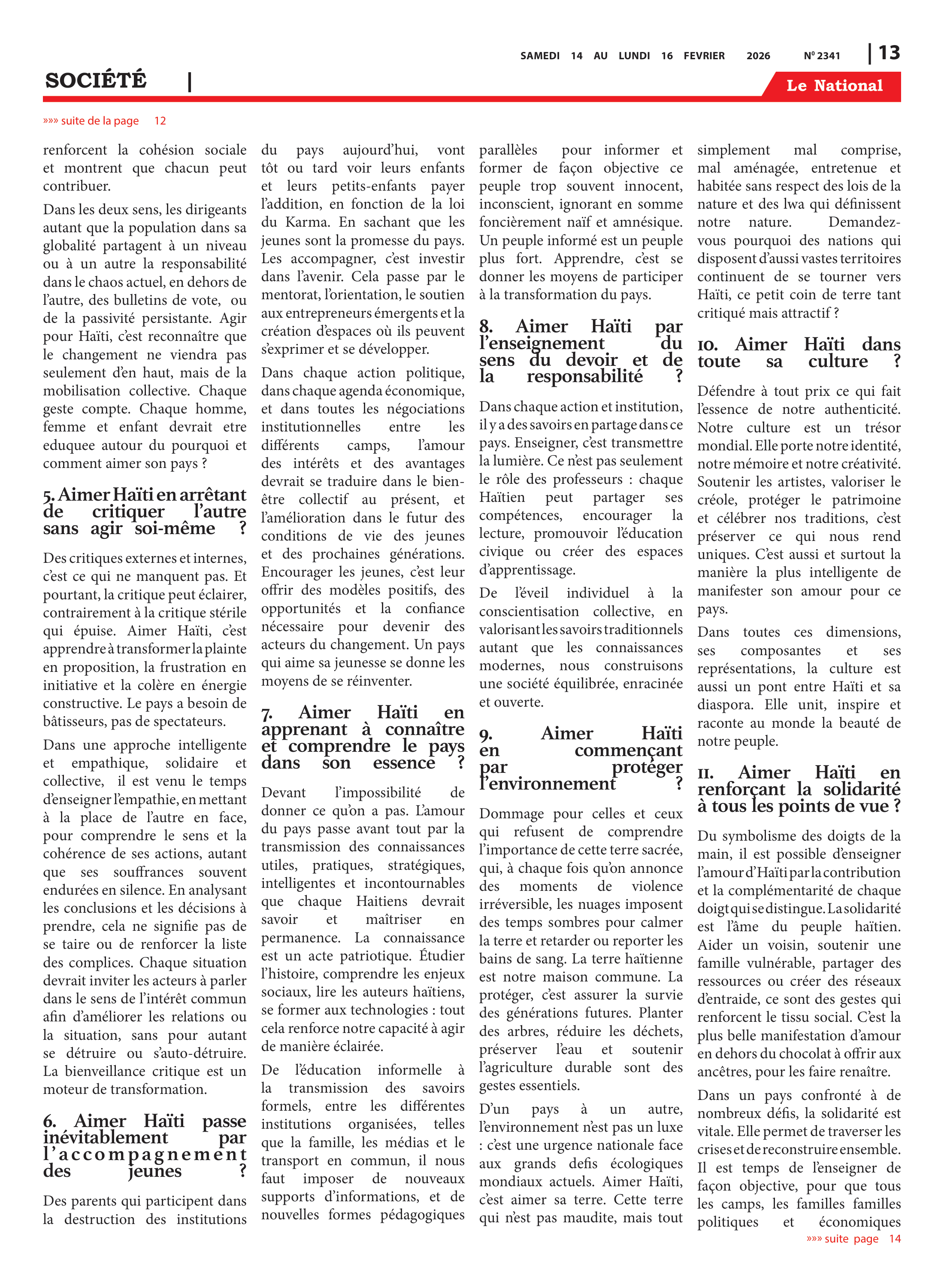 Page 13 de l'édition 2341