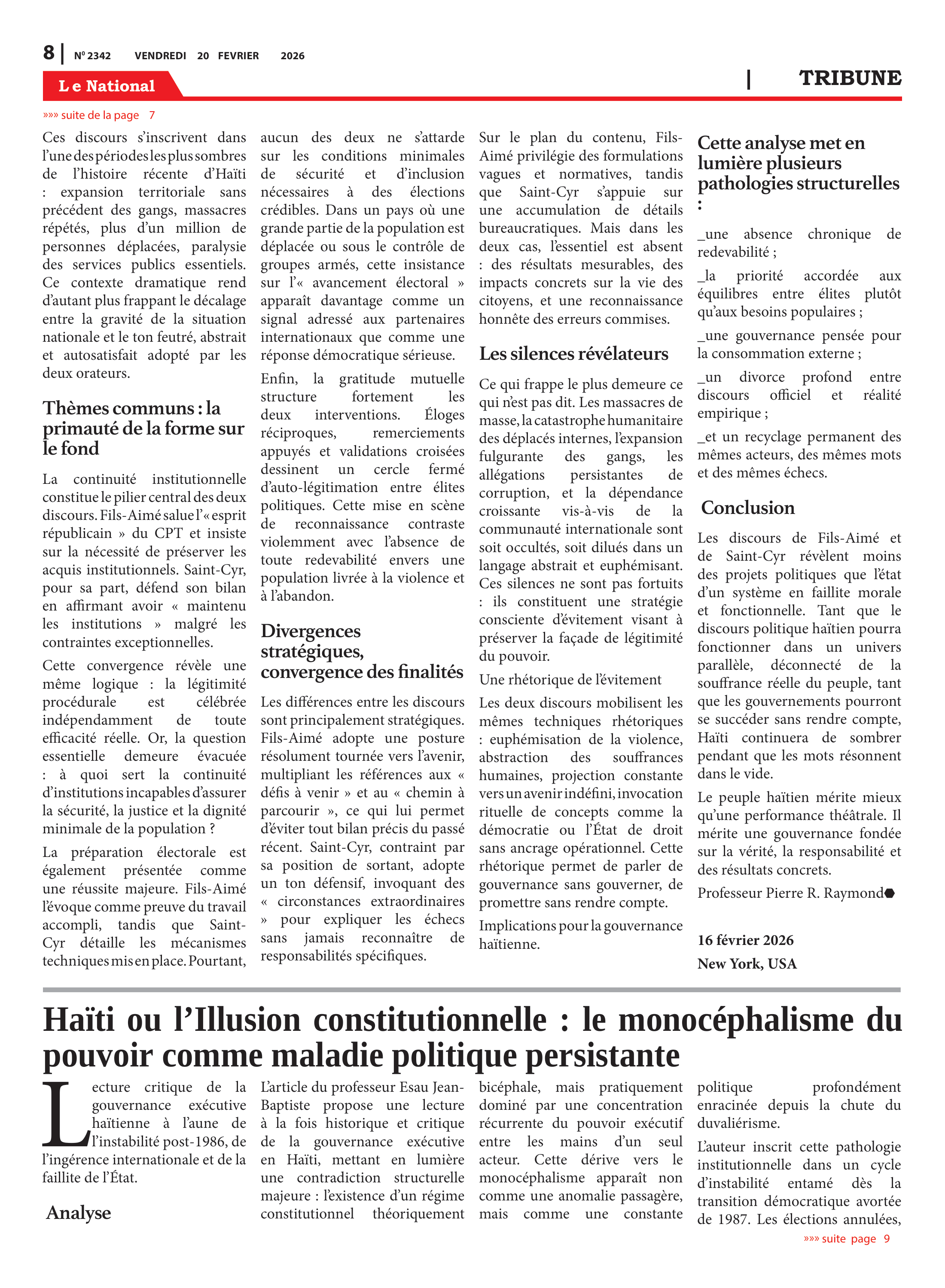 Page 8 de l'édition 2342