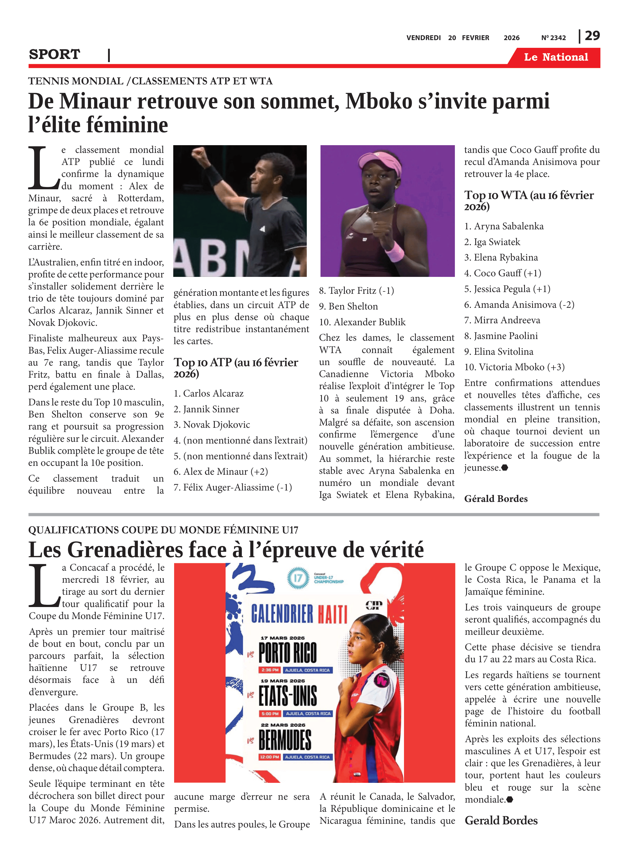 Page 29 de l'édition 2342