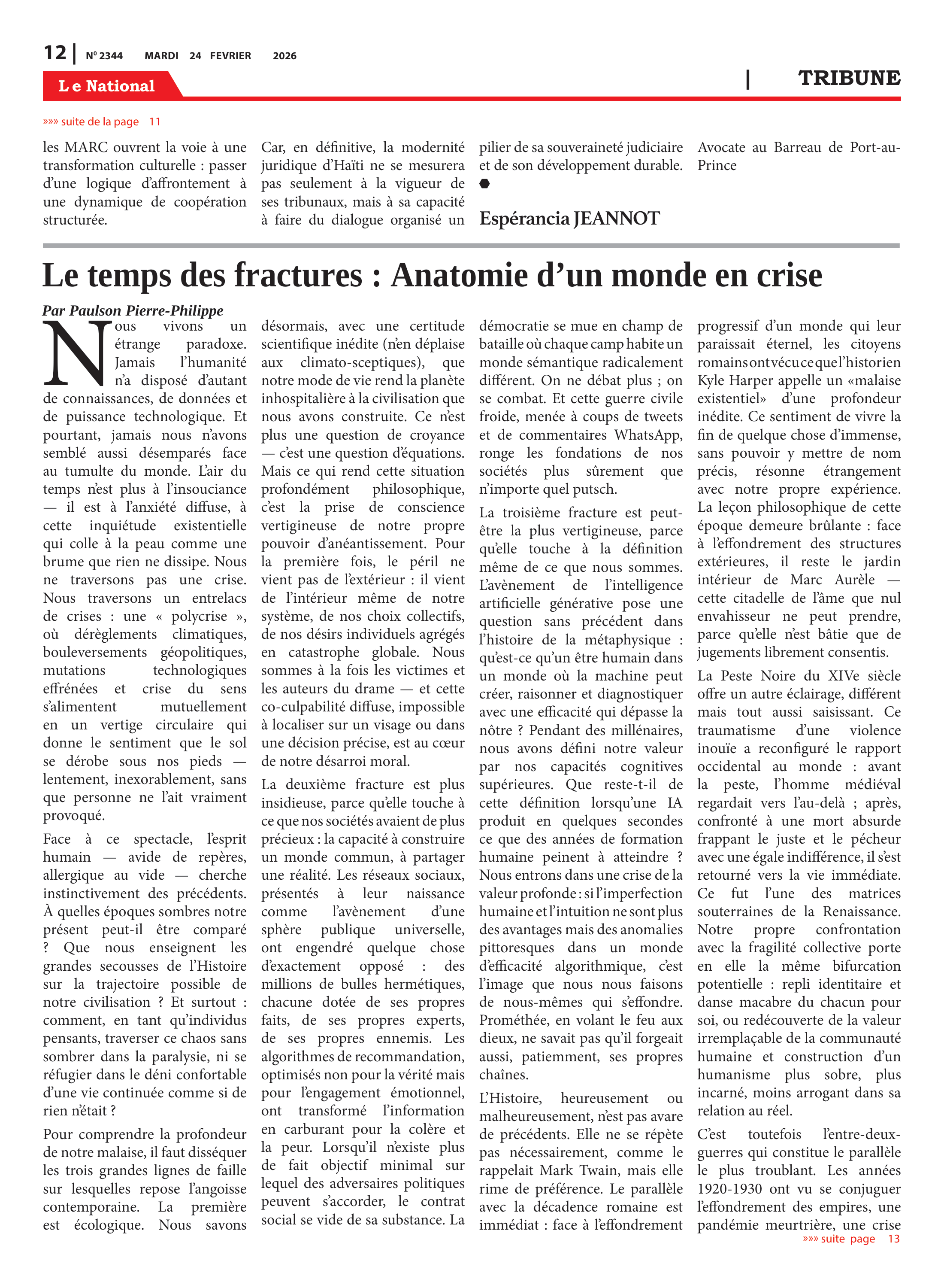 Page 12 de l'édition 2344