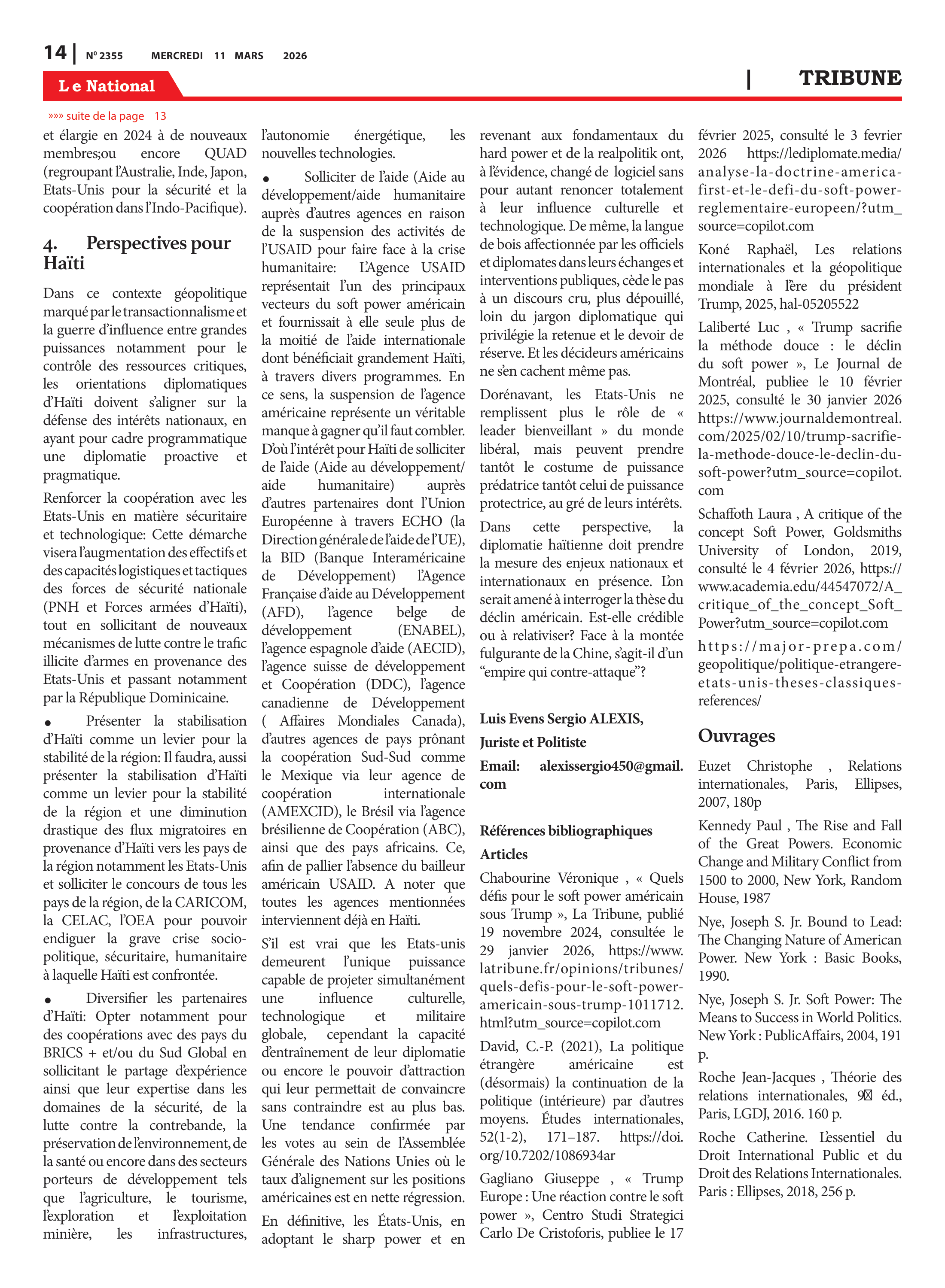 Page 14 de l'édition 2355