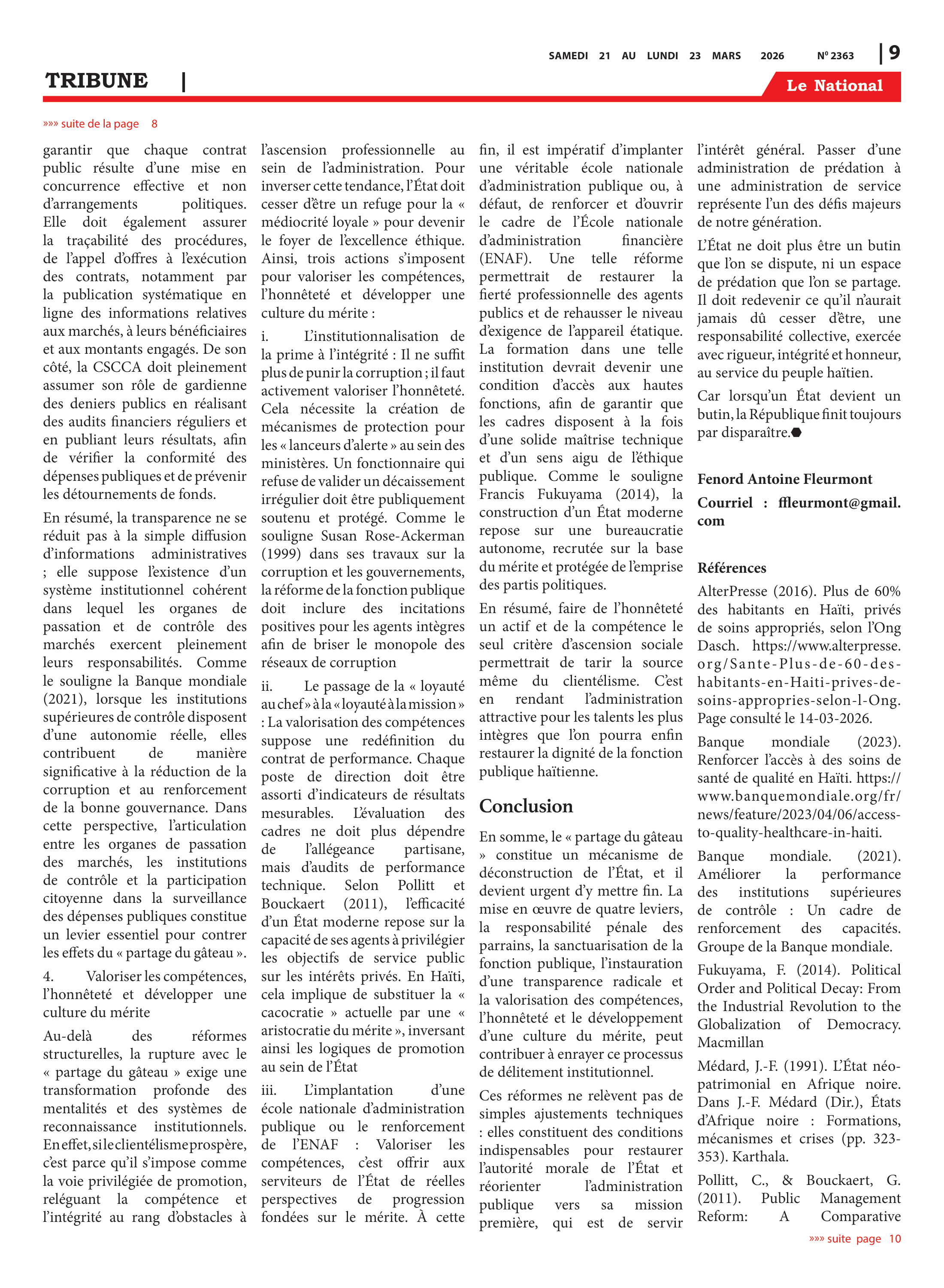 Page 9 de l'édition 2363