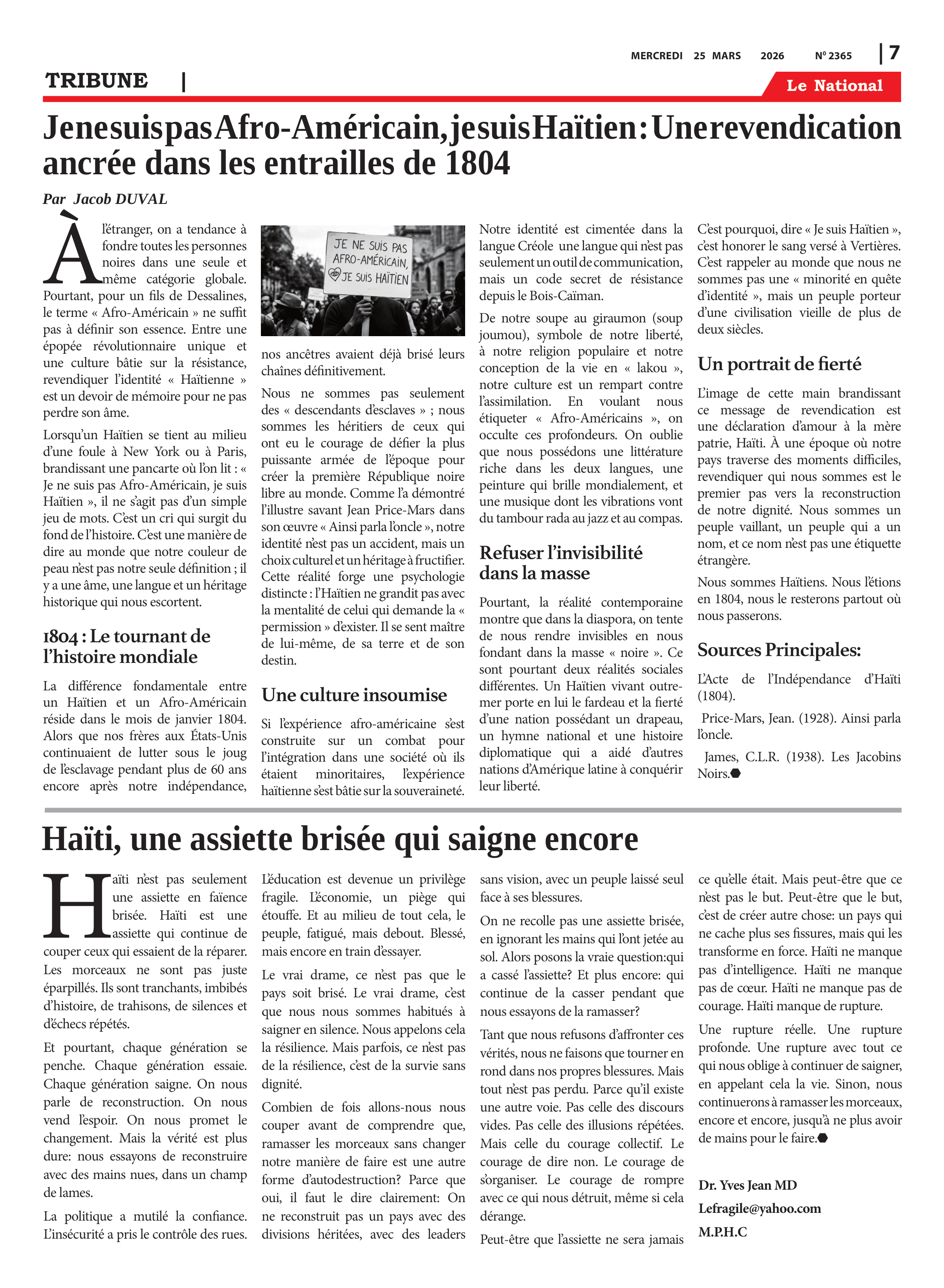 Page 7 de l'édition 2365