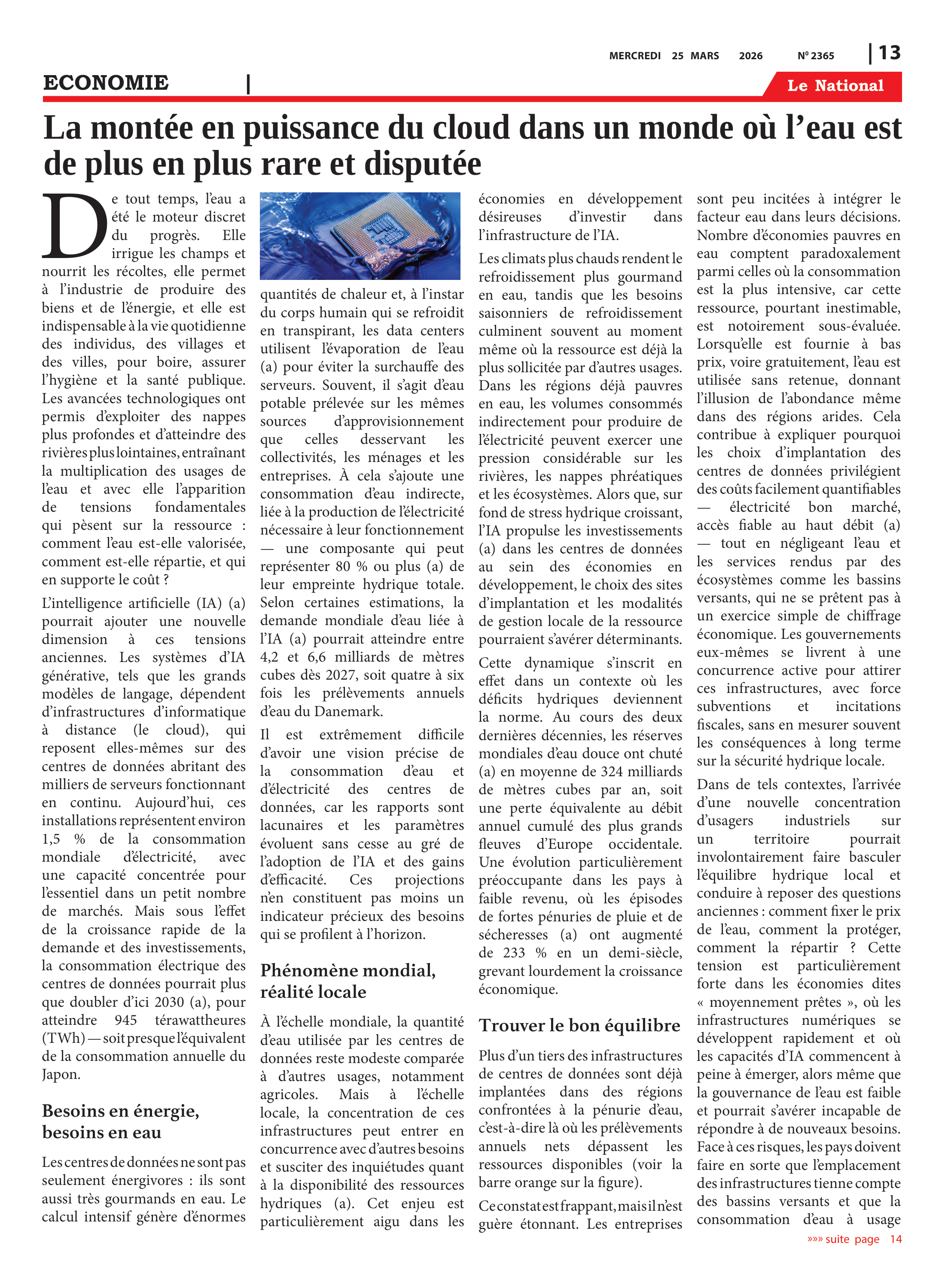 Page 13 de l'édition 2365