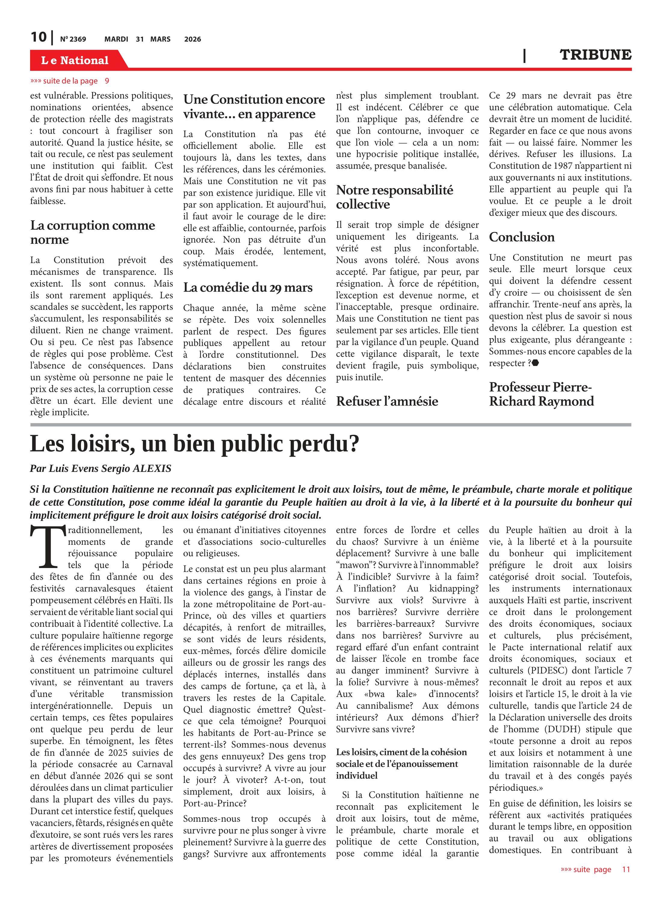 Page 10 de l'édition 2369
