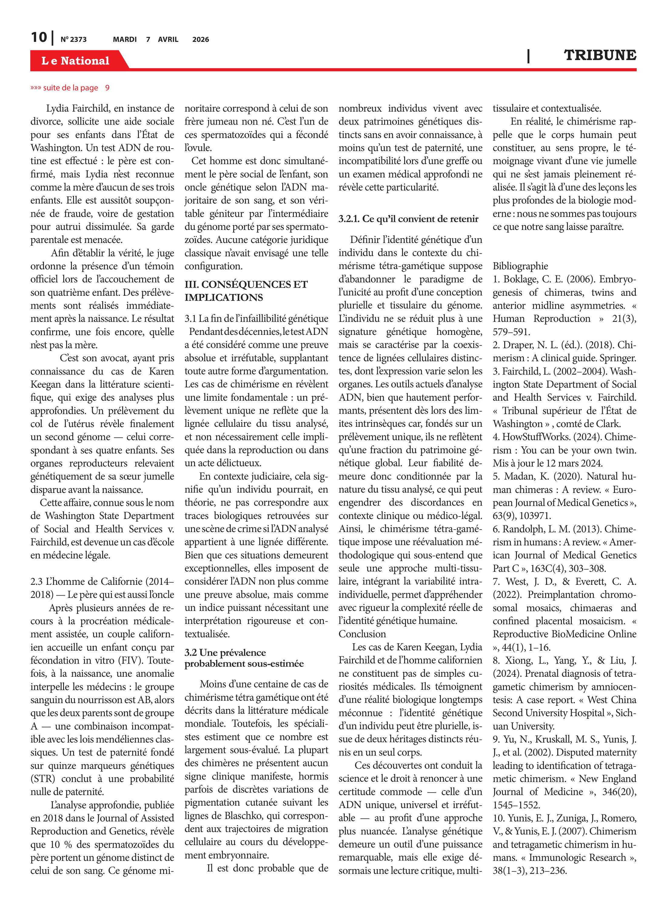 Page 10 de l'édition 2373