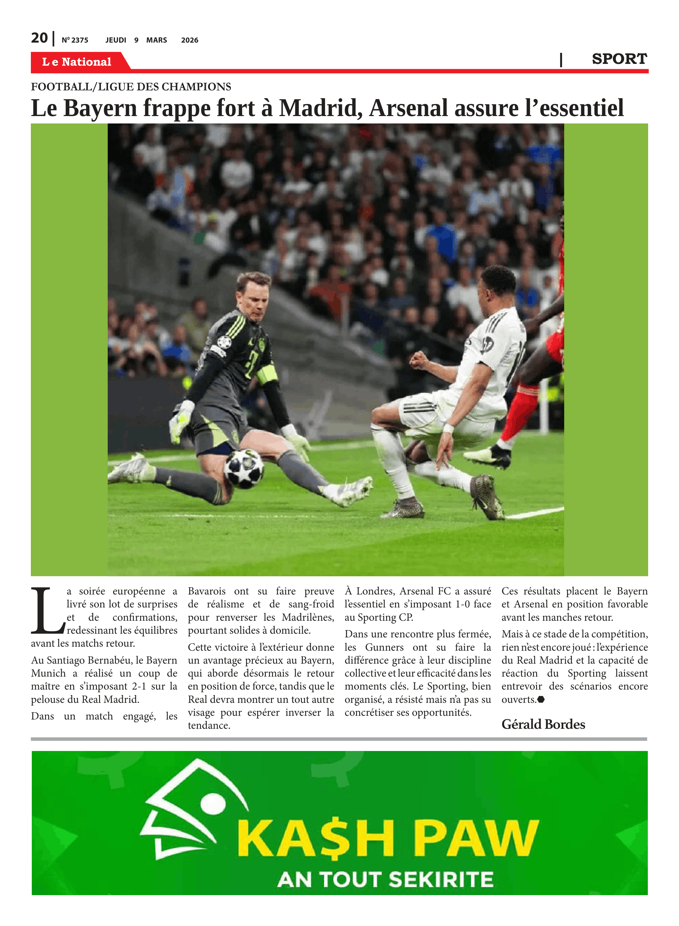 Page 20 de l'édition 2375