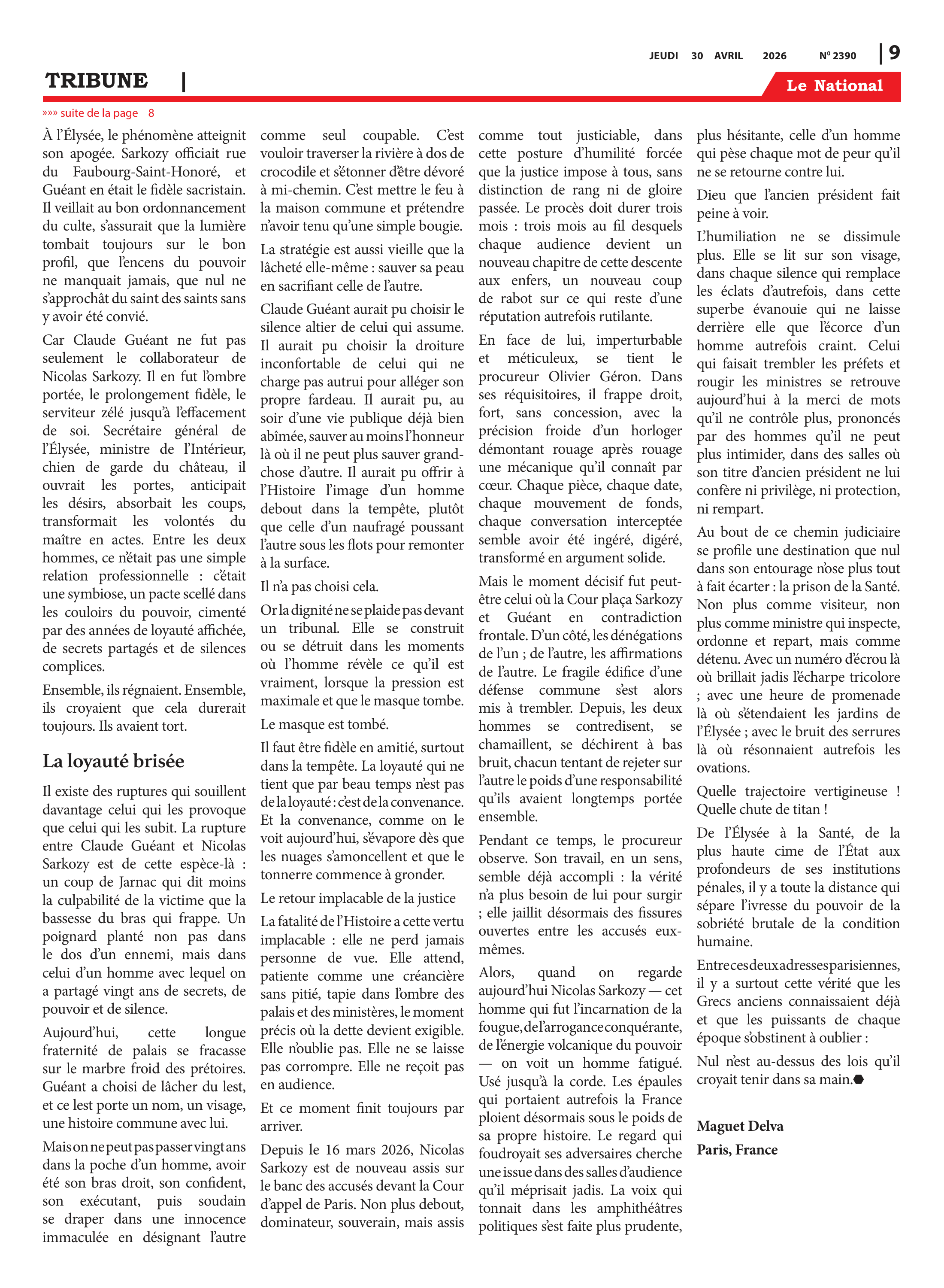 Page 10 de l'édition 2390
