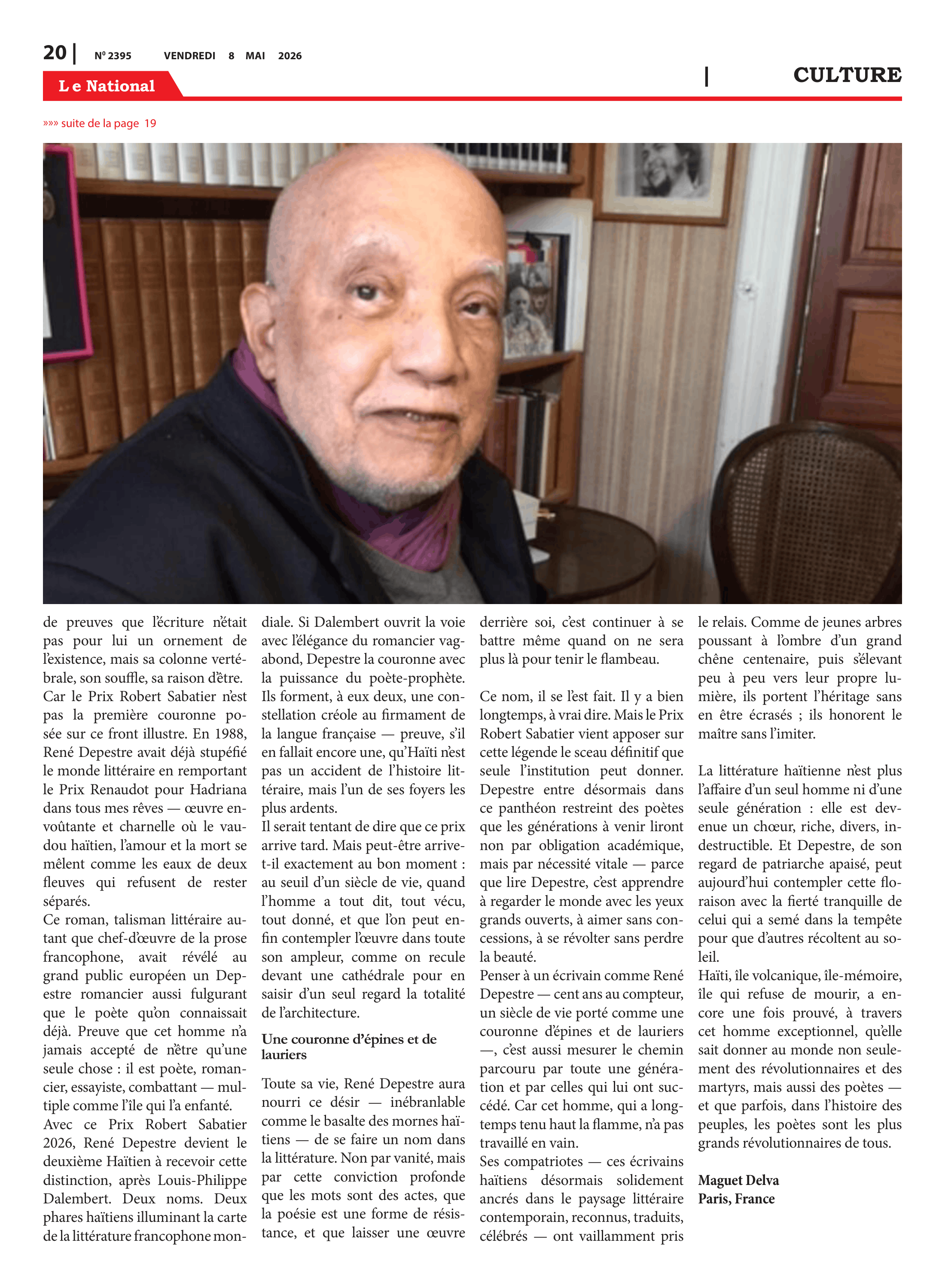 Page 20 de l'édition 2395