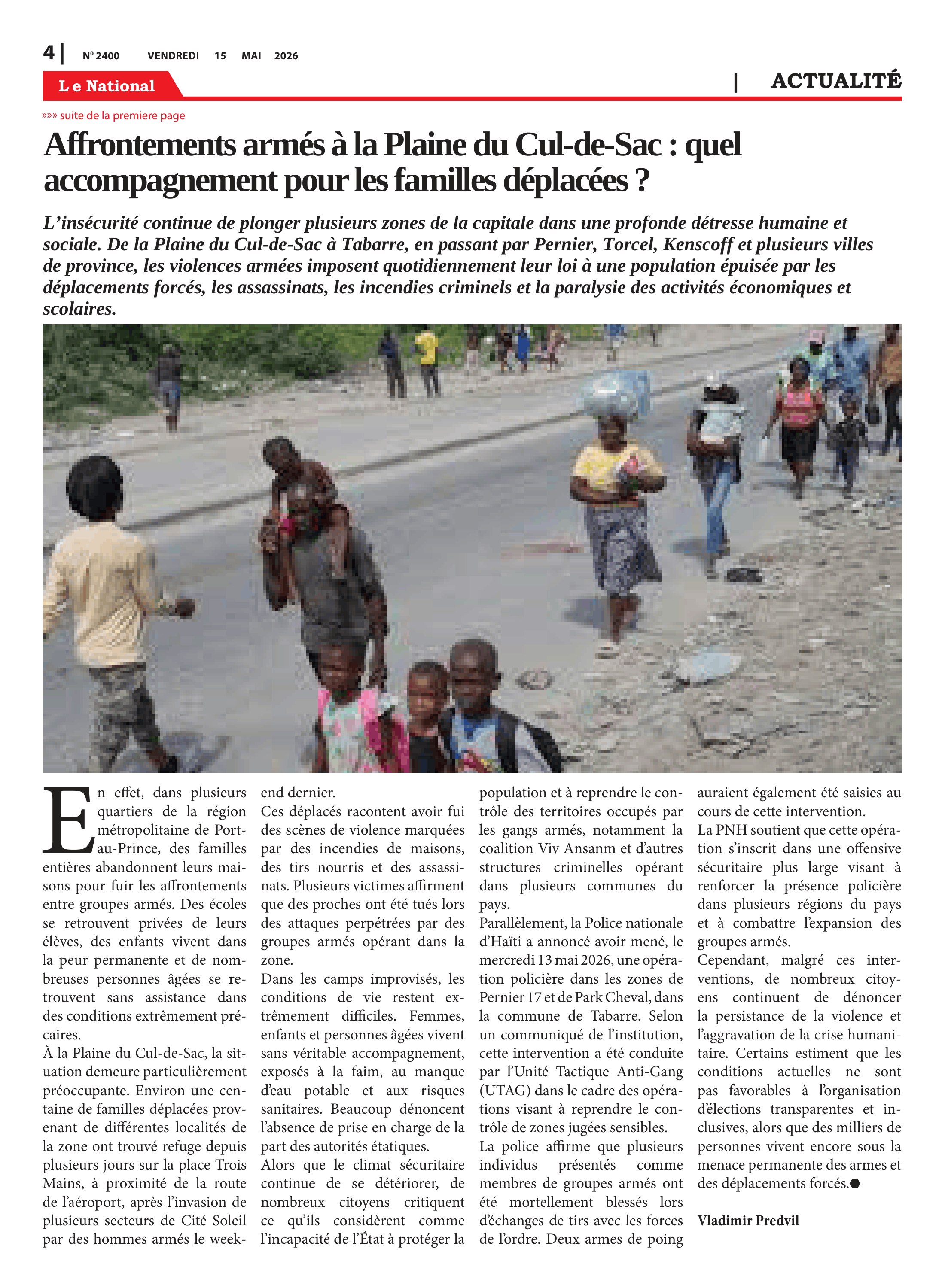 Page 4 de l'édition 2400