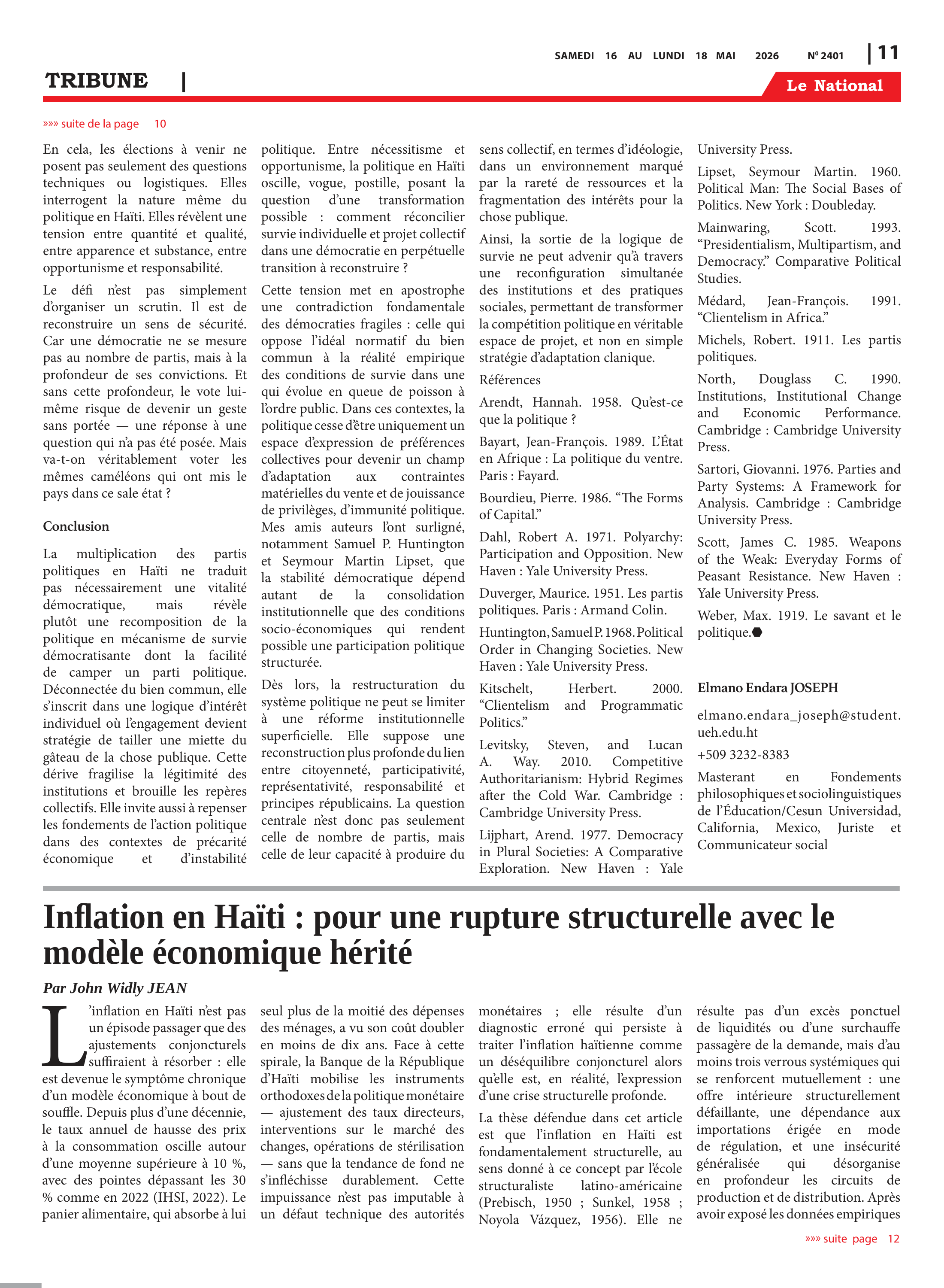 Page 11 de l'édition 2401