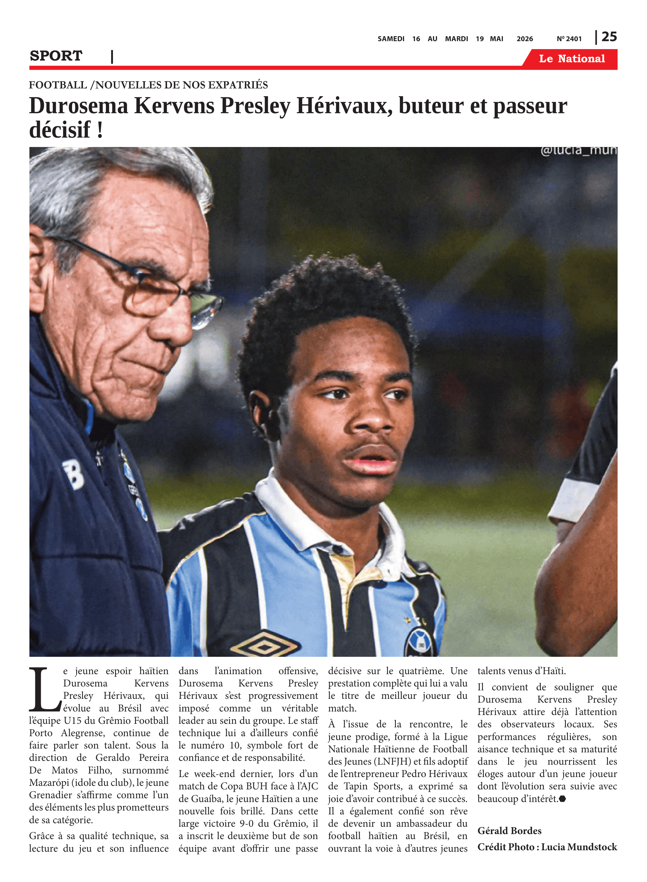 Page 25 de l'édition 2401