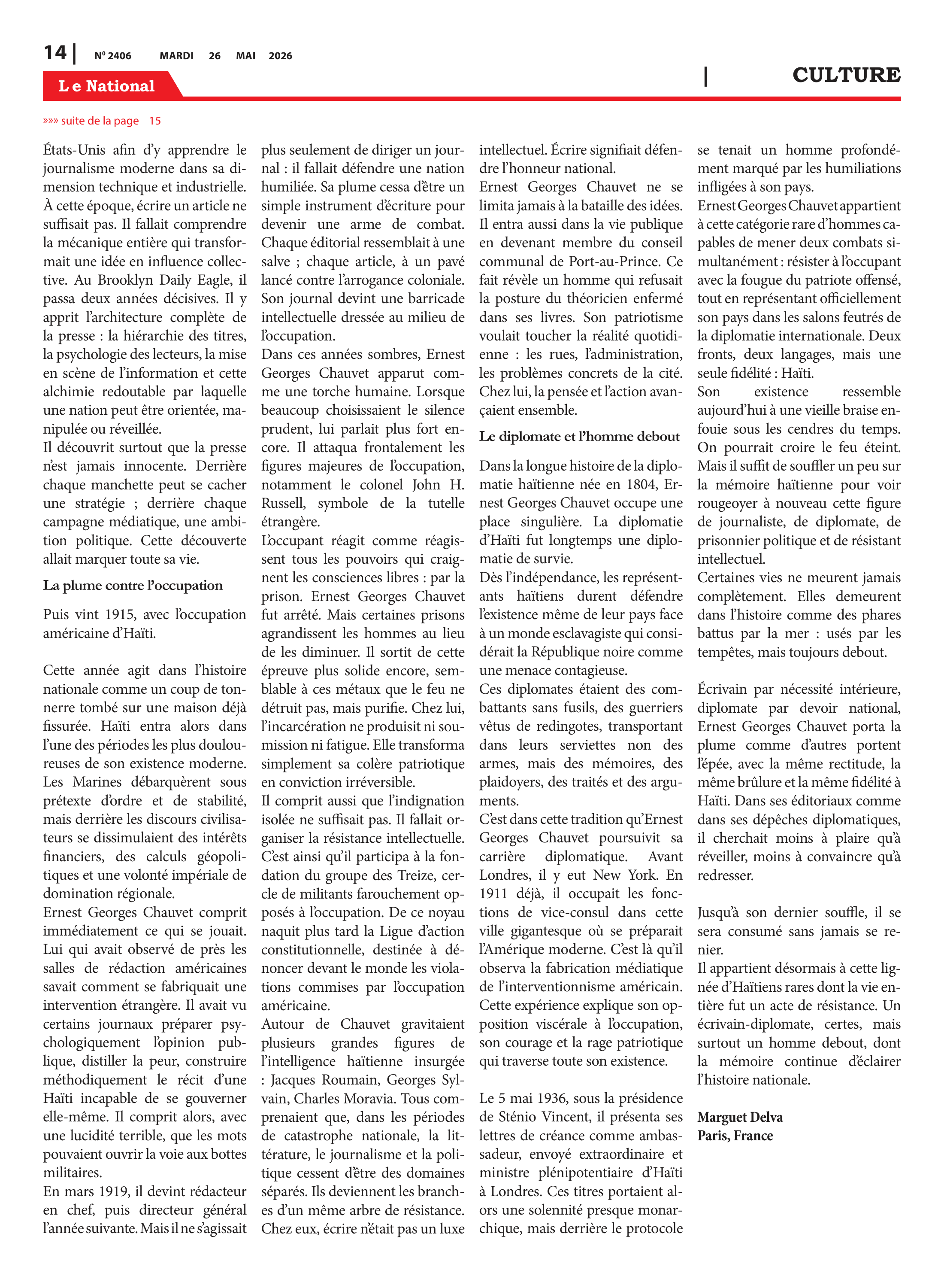 Page 12 de l'édition 2406