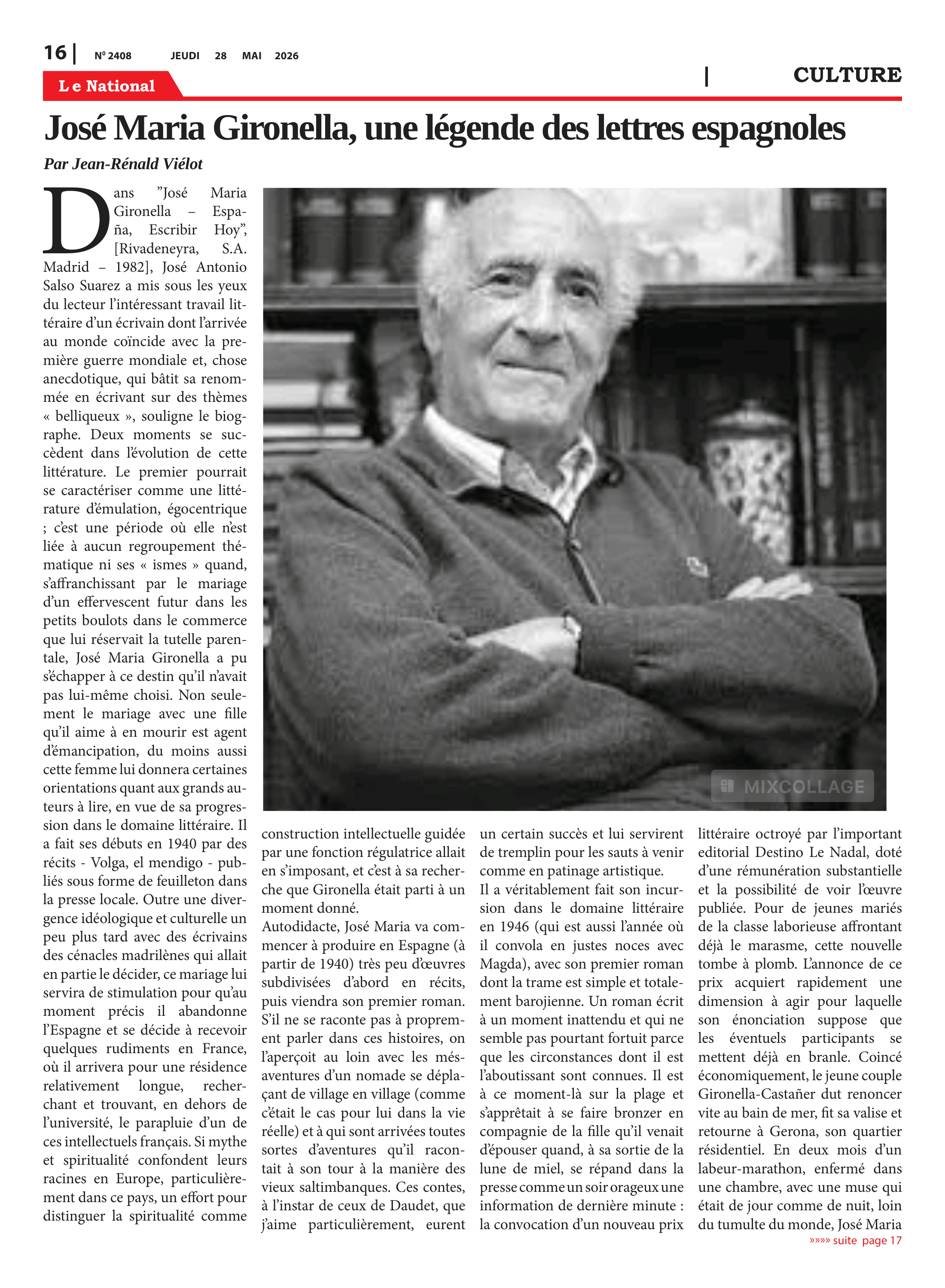 Page 16 de l'édition 2408