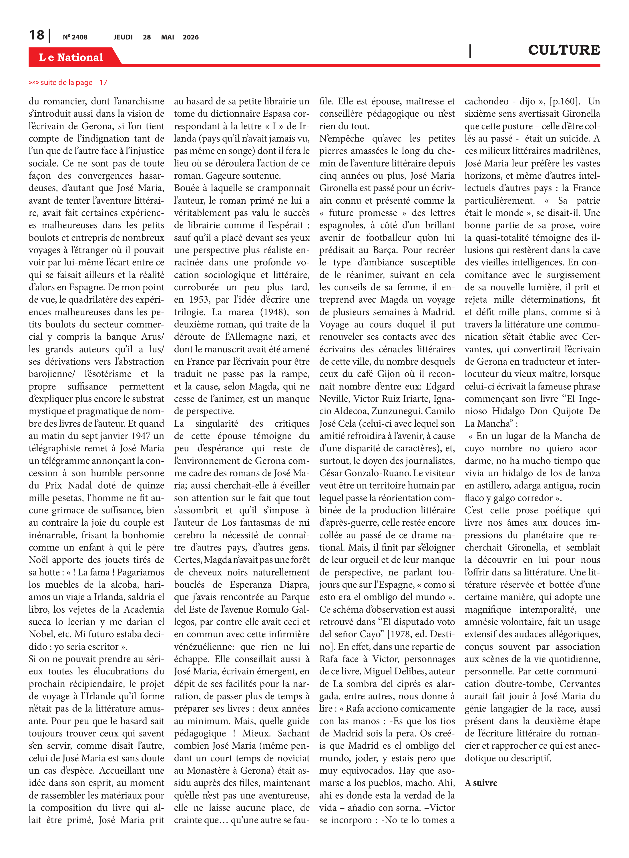Page 18 de l'édition 2408