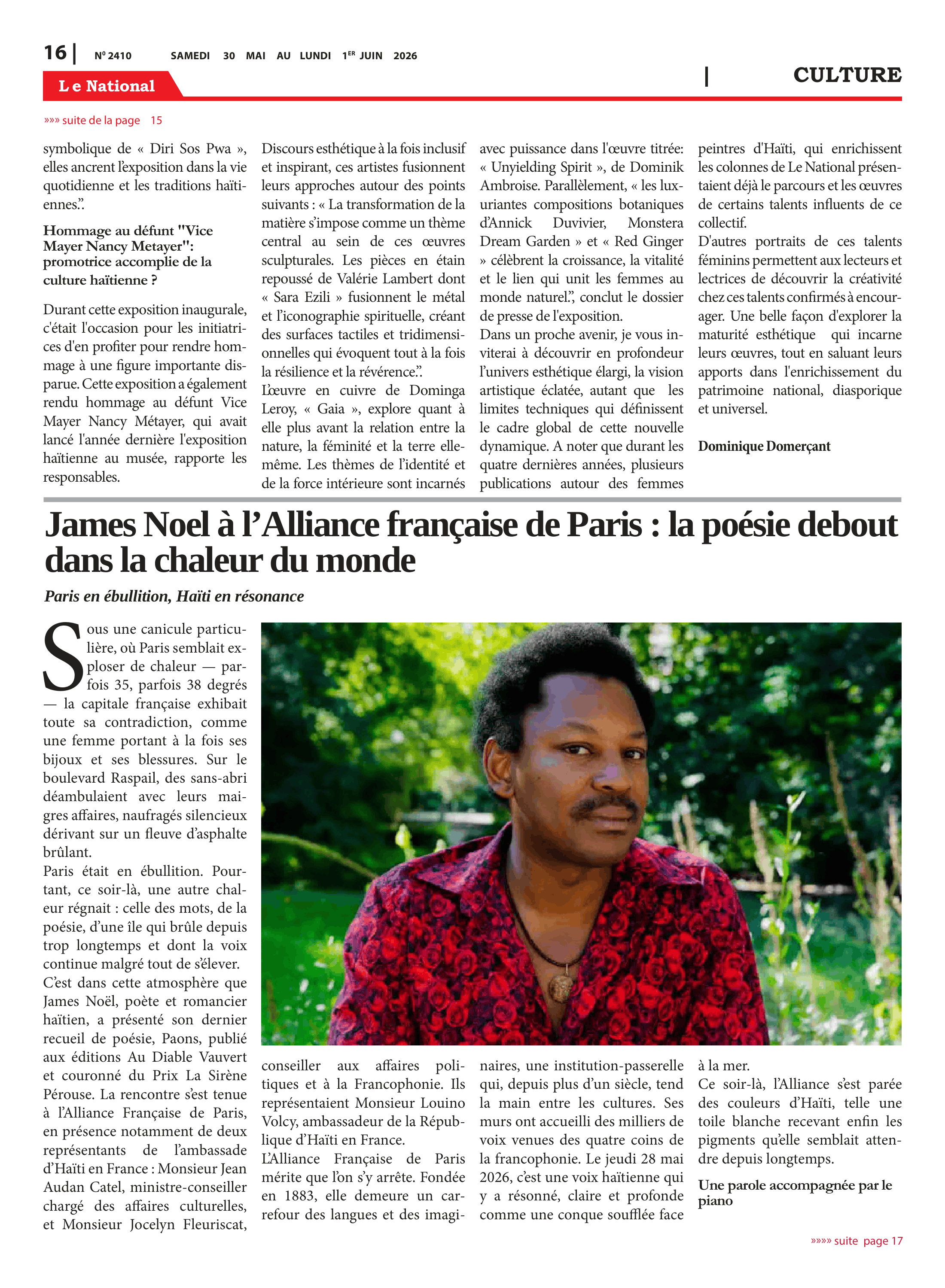 Page 16 de l'édition 2410