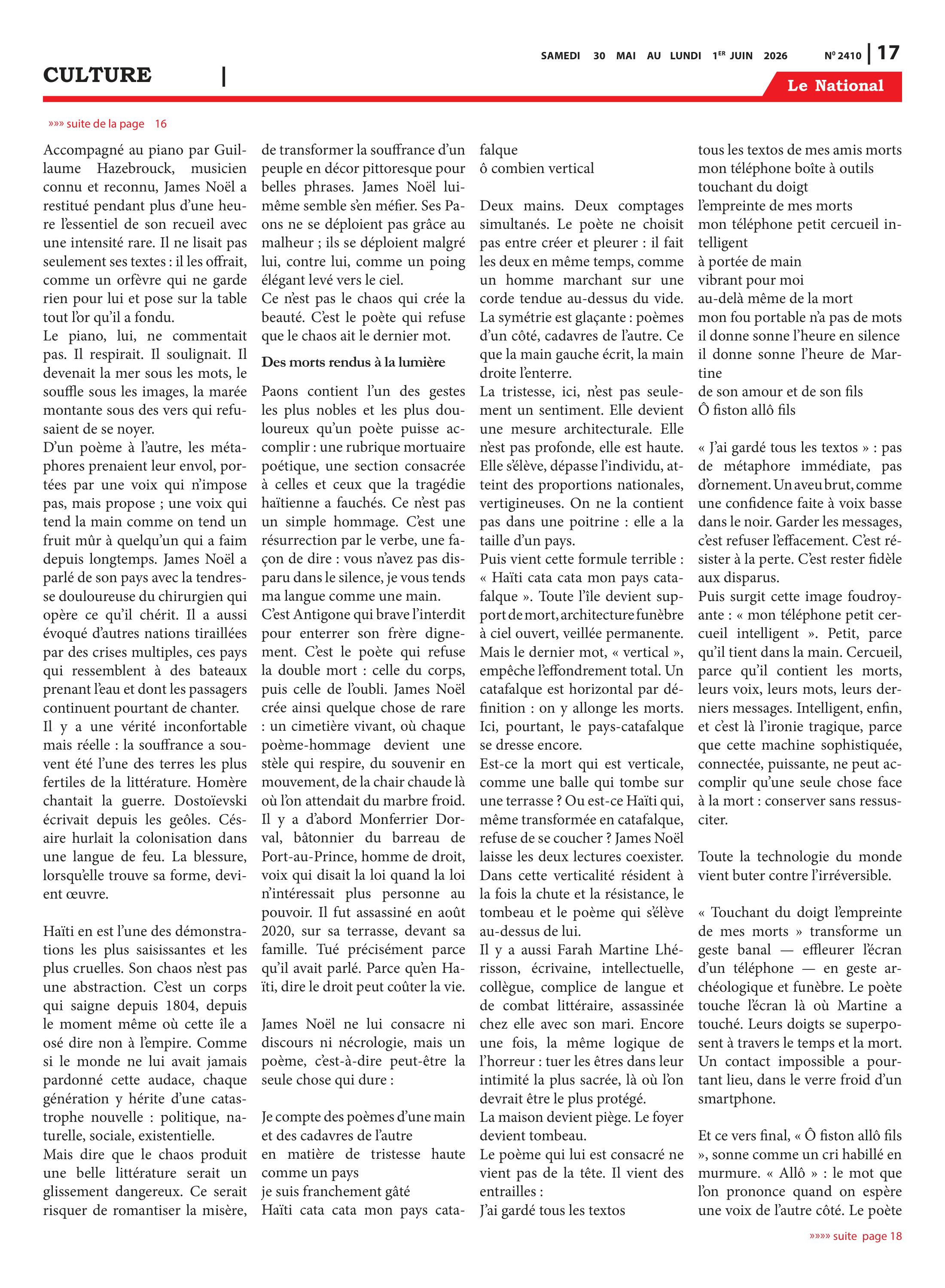 Page 17 de l'édition 2410