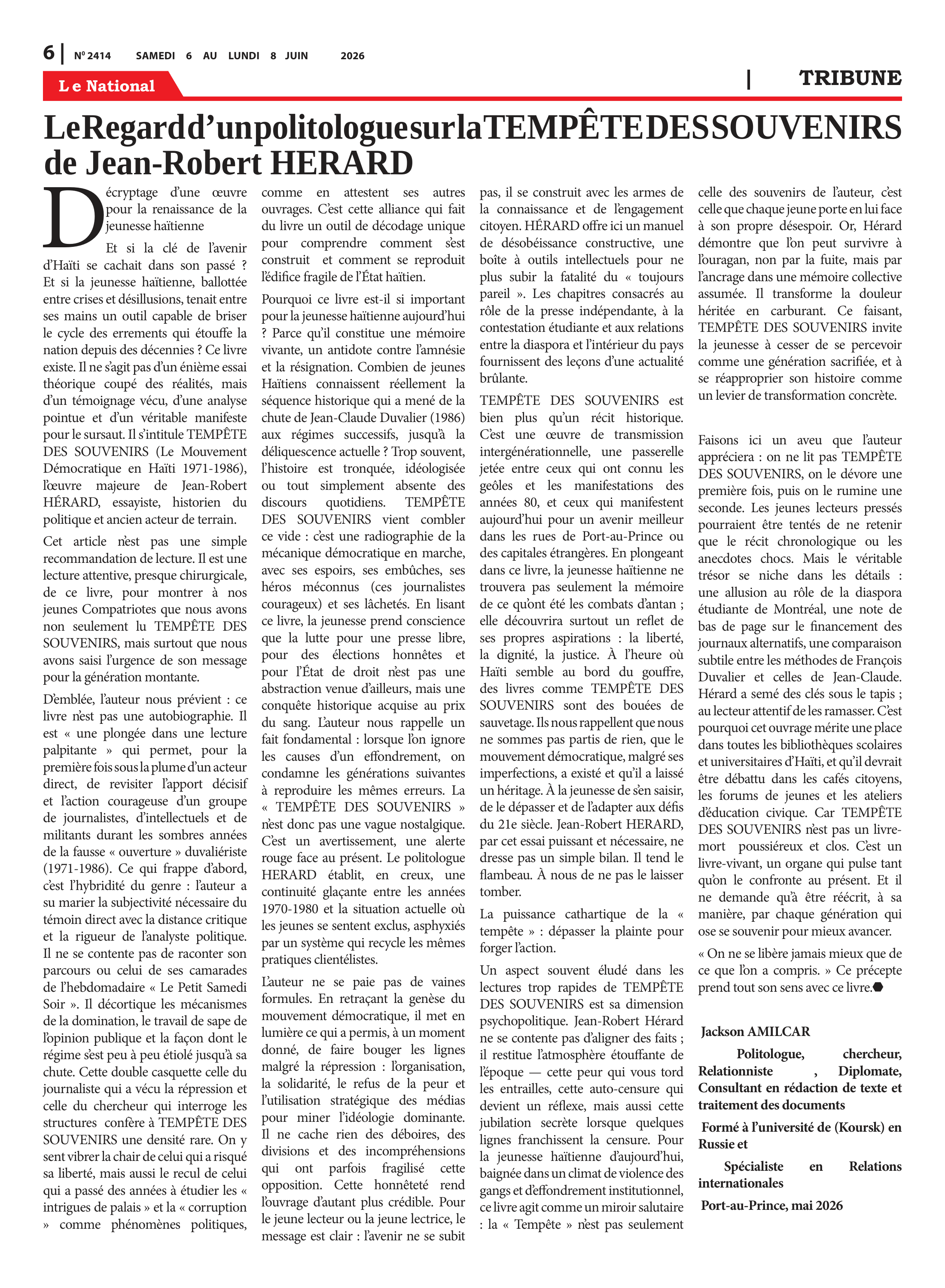 Page 6 de l'édition 2414