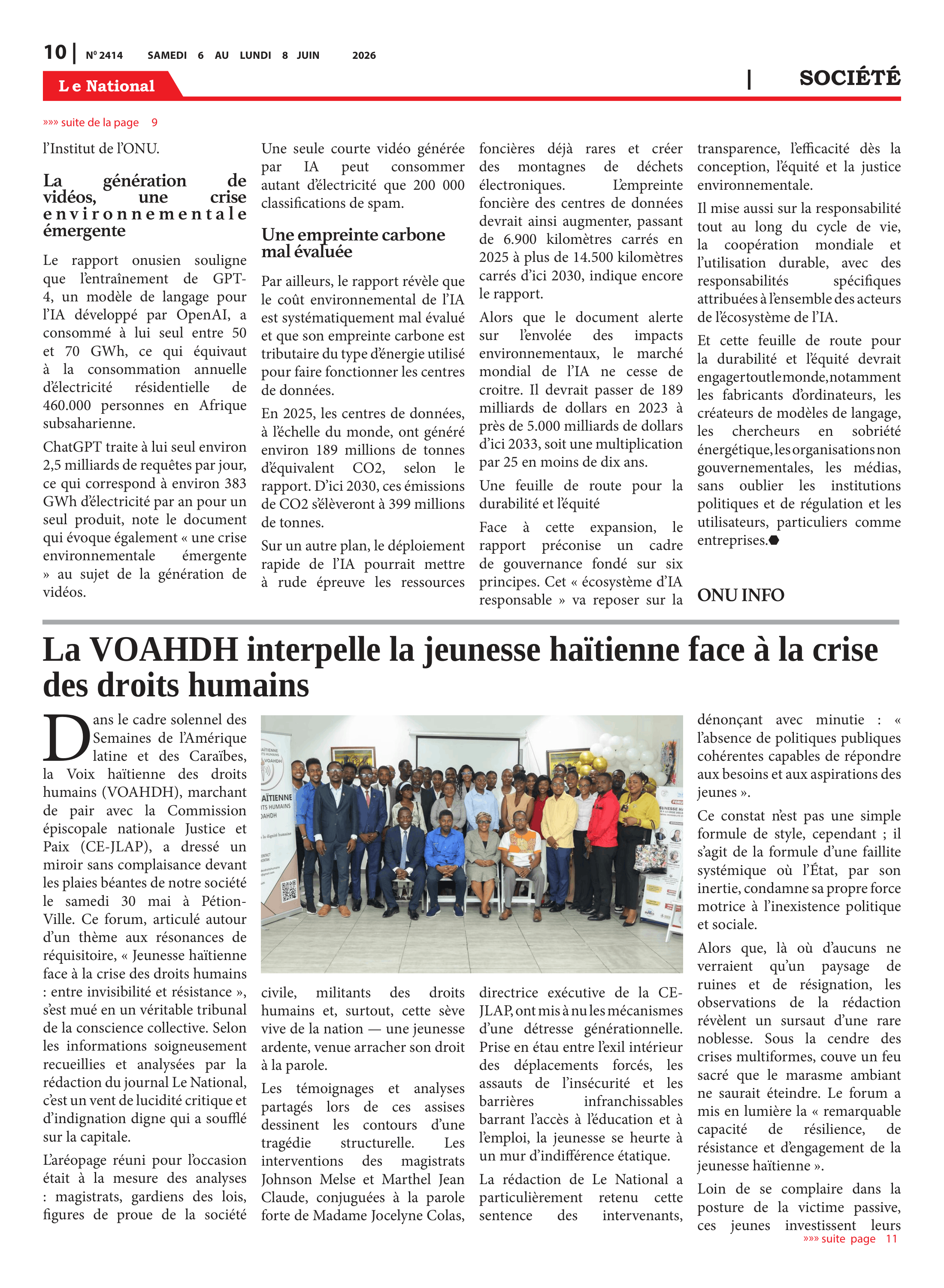 Page 10 de l'édition 2414