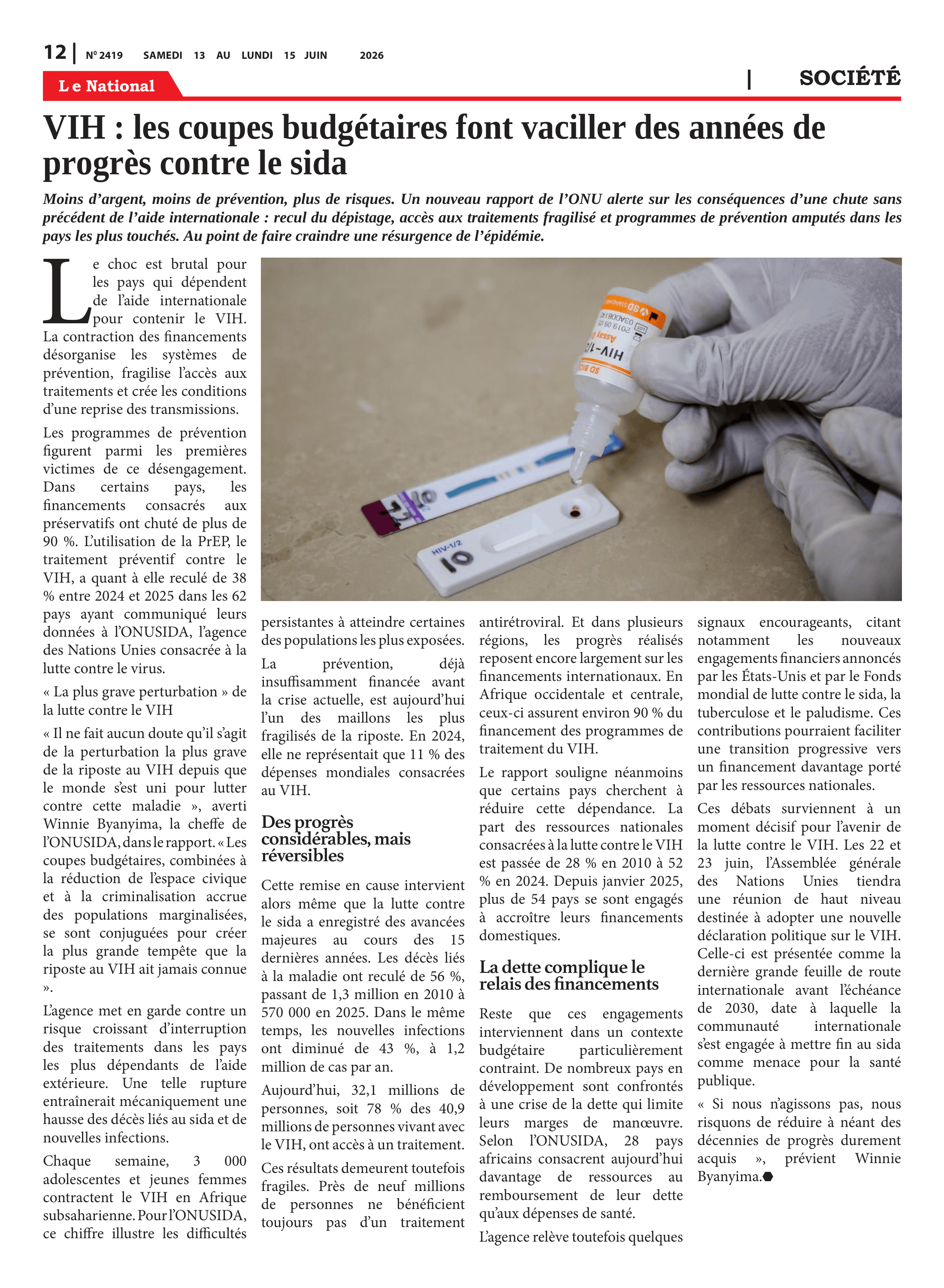 Page 12 de l'édition 2419