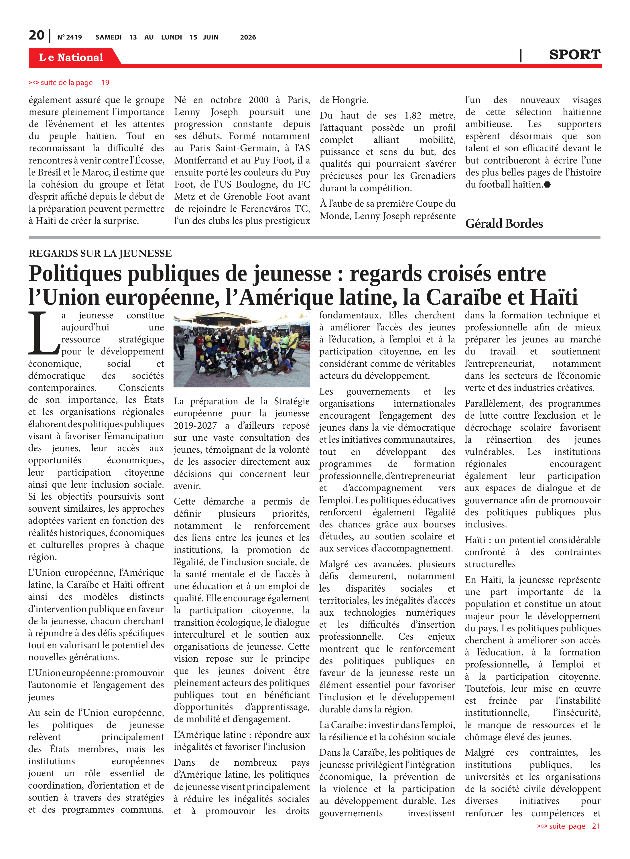 Page 20 de l'édition 2419