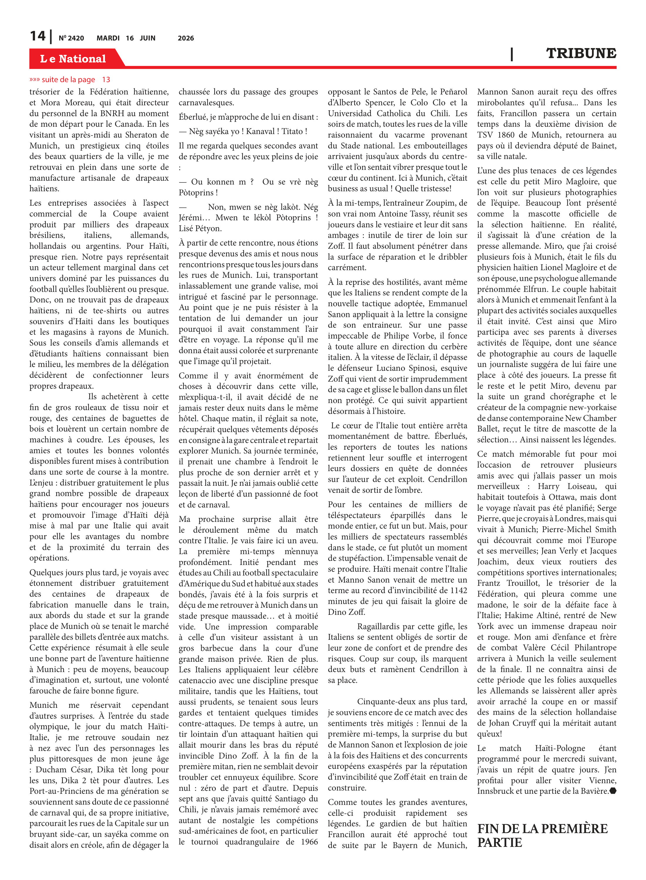 Page 14 de l'édition 2420