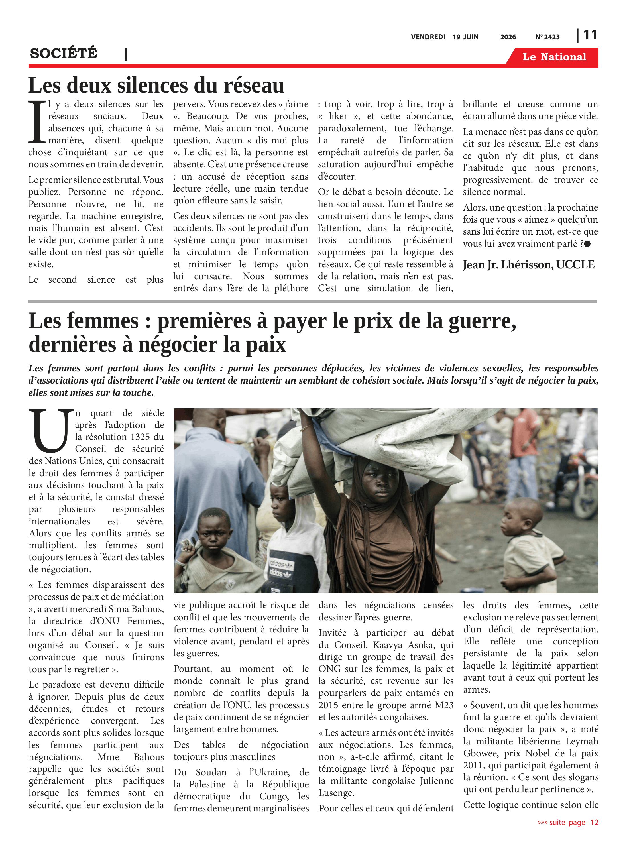 Page 11 de l'édition 2423