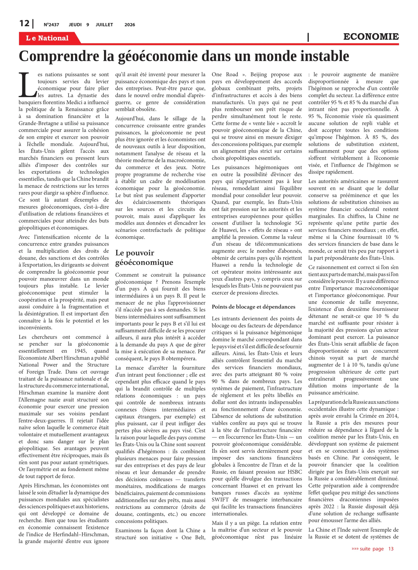 Page 12 de l'édition 2437
